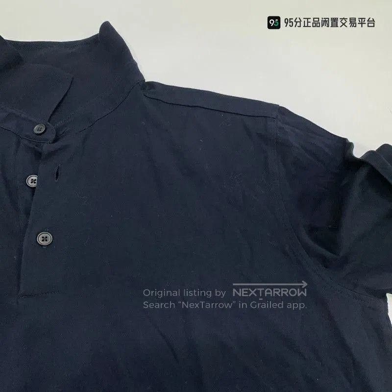 Ermenegildo Zegna Ermenegildo Zegna Men's Blue Polo Collar Sweater. Size US M / EU 48-50 / 2 - 4 Thumbnail