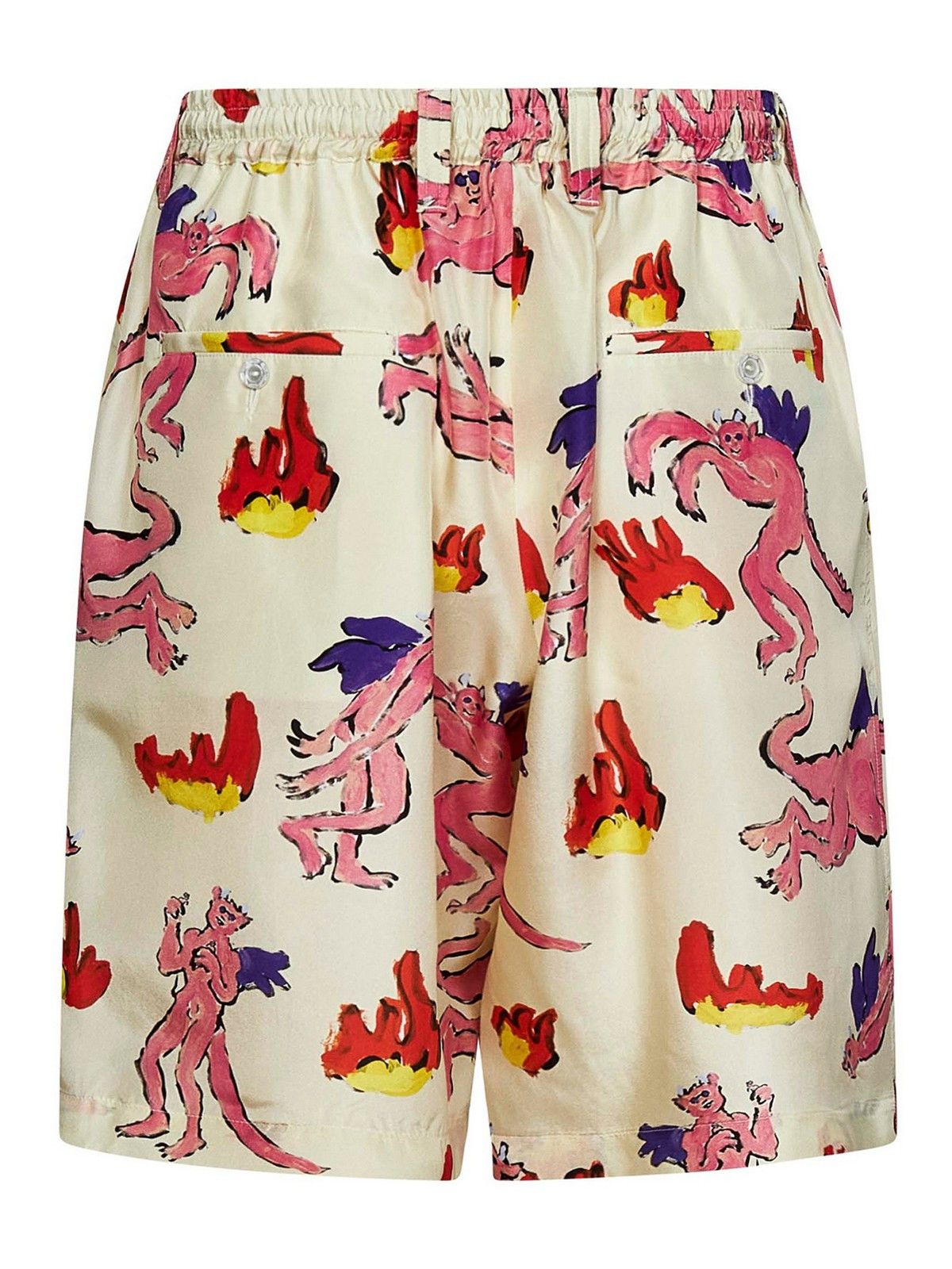 Marni o1y0225 Silk Short in Multicolor Size US 30 / EU 46 - 2 Thumbnail