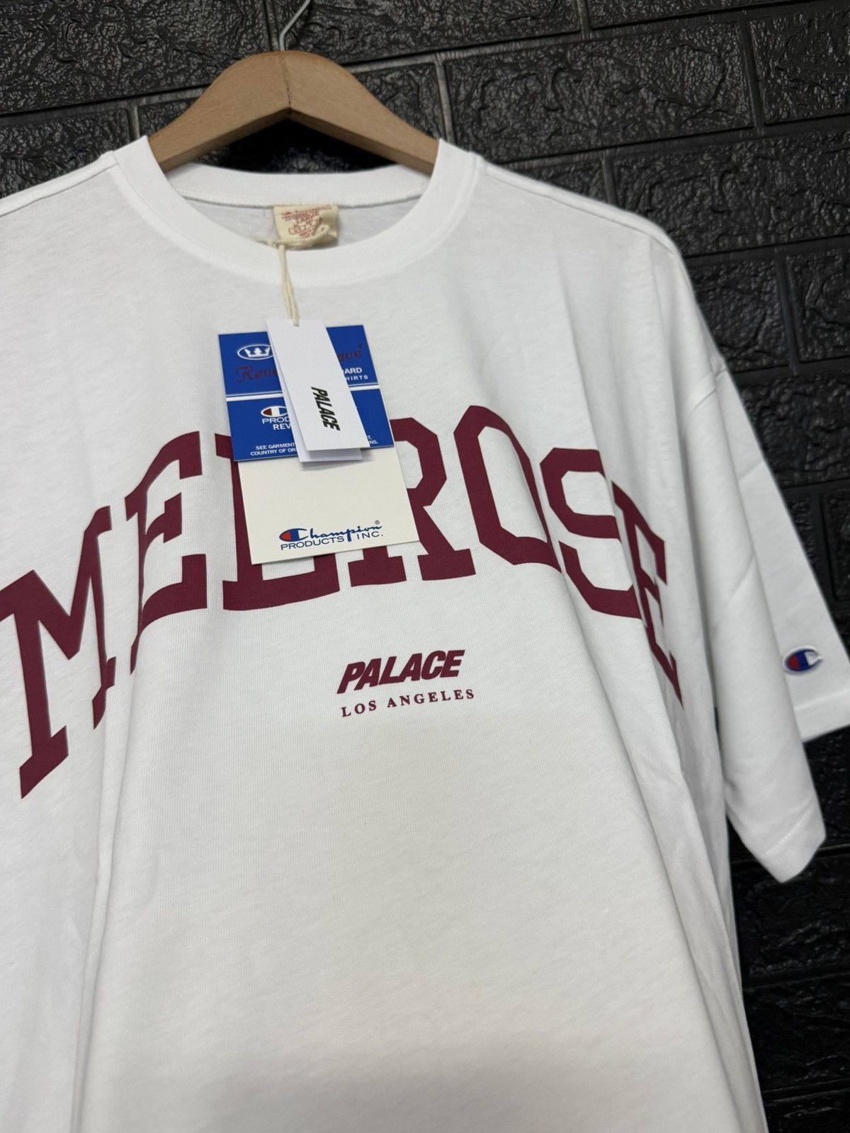 Champion × Palace Palace x Champion “ Melrose “ Tee Size US M / EU 48-50 / 2 - 3 Thumbnail