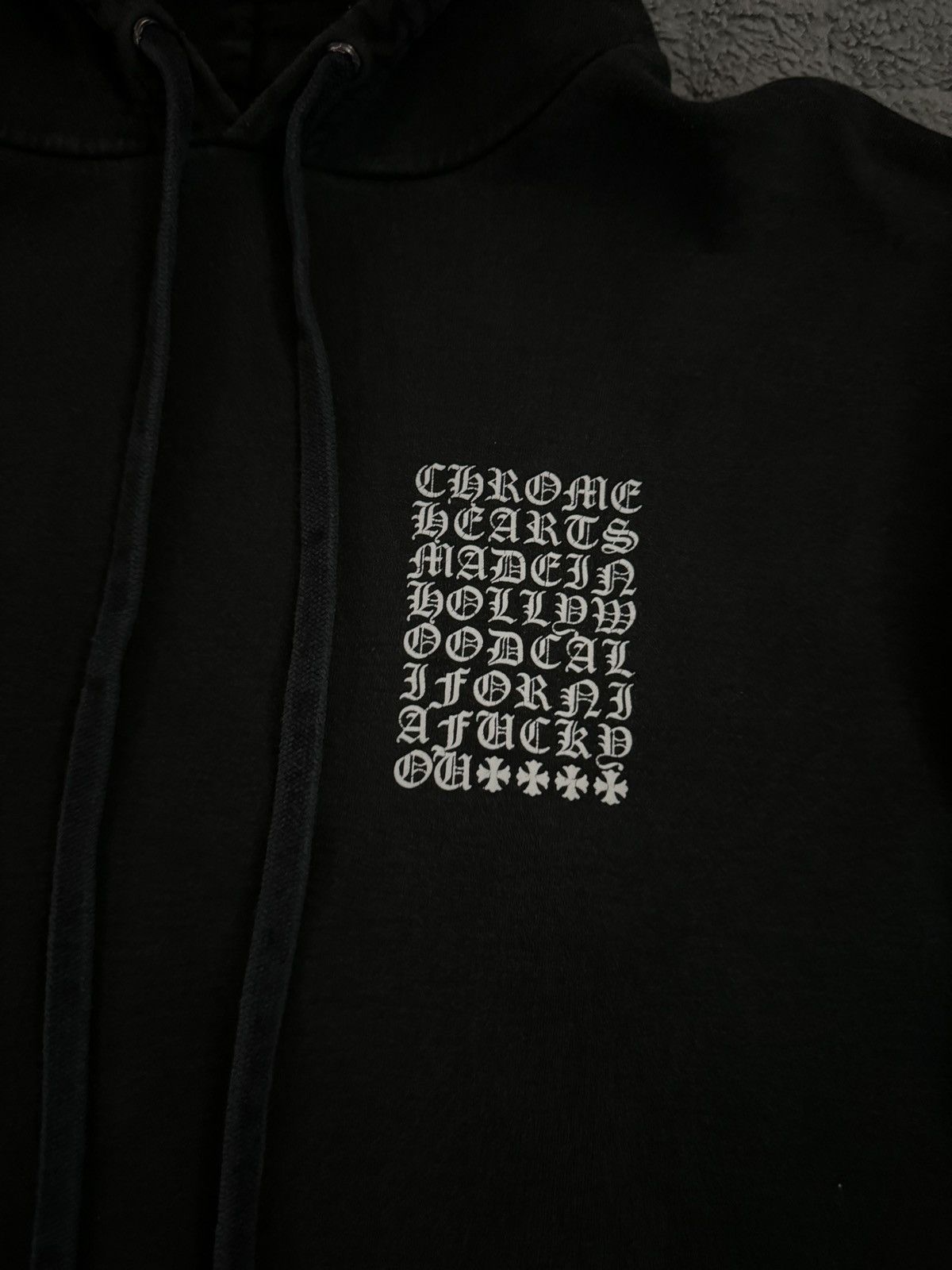 Chrome Hearts RARE VINTAGE Chrome Hoodie “Multi Logo” Size US L / EU 52-54 / 3 - 4 Thumbnail