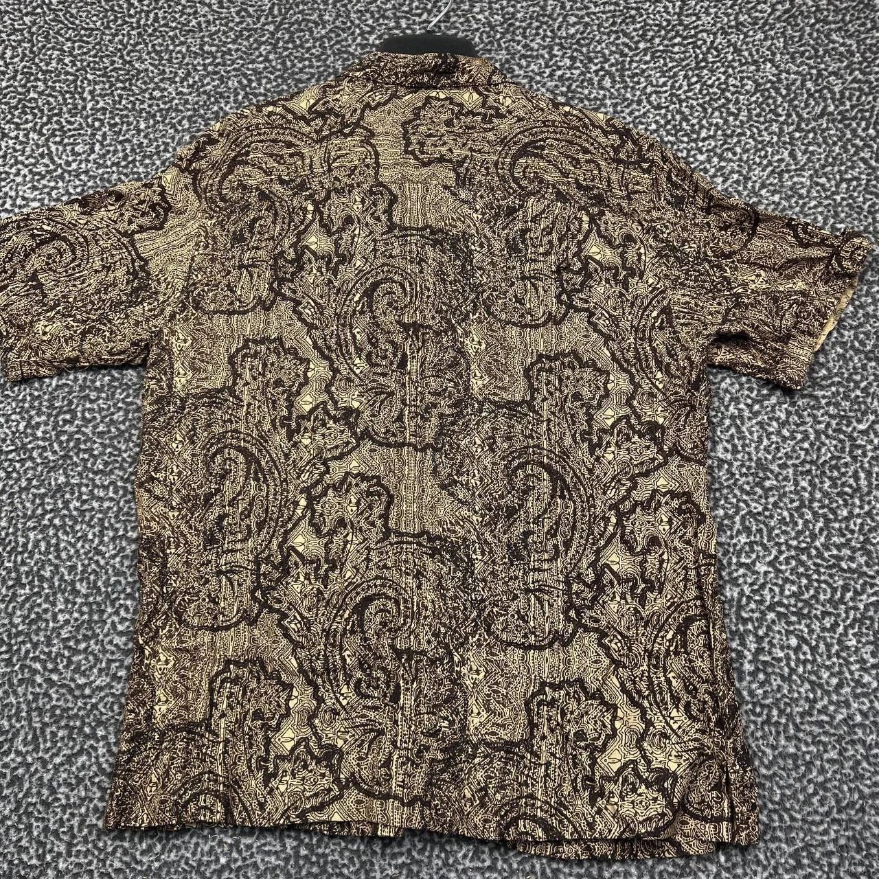Brandini Brandini Shirt Men Large Paisley Button Up Collared Size US L / EU 52-54 / 3 - 2 Thumbnail