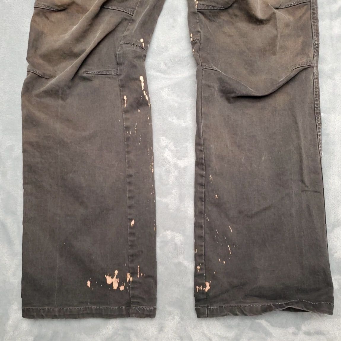 Vintage Kuhl Pants Women 6 Performance Fade Charcoal Wash Patina Dye Articulated Outdoor Chino Pockets Logo Casual Nature 31in Inseam Womens Size 28" / US 6 / IT 42 - 2 Thumbnail
