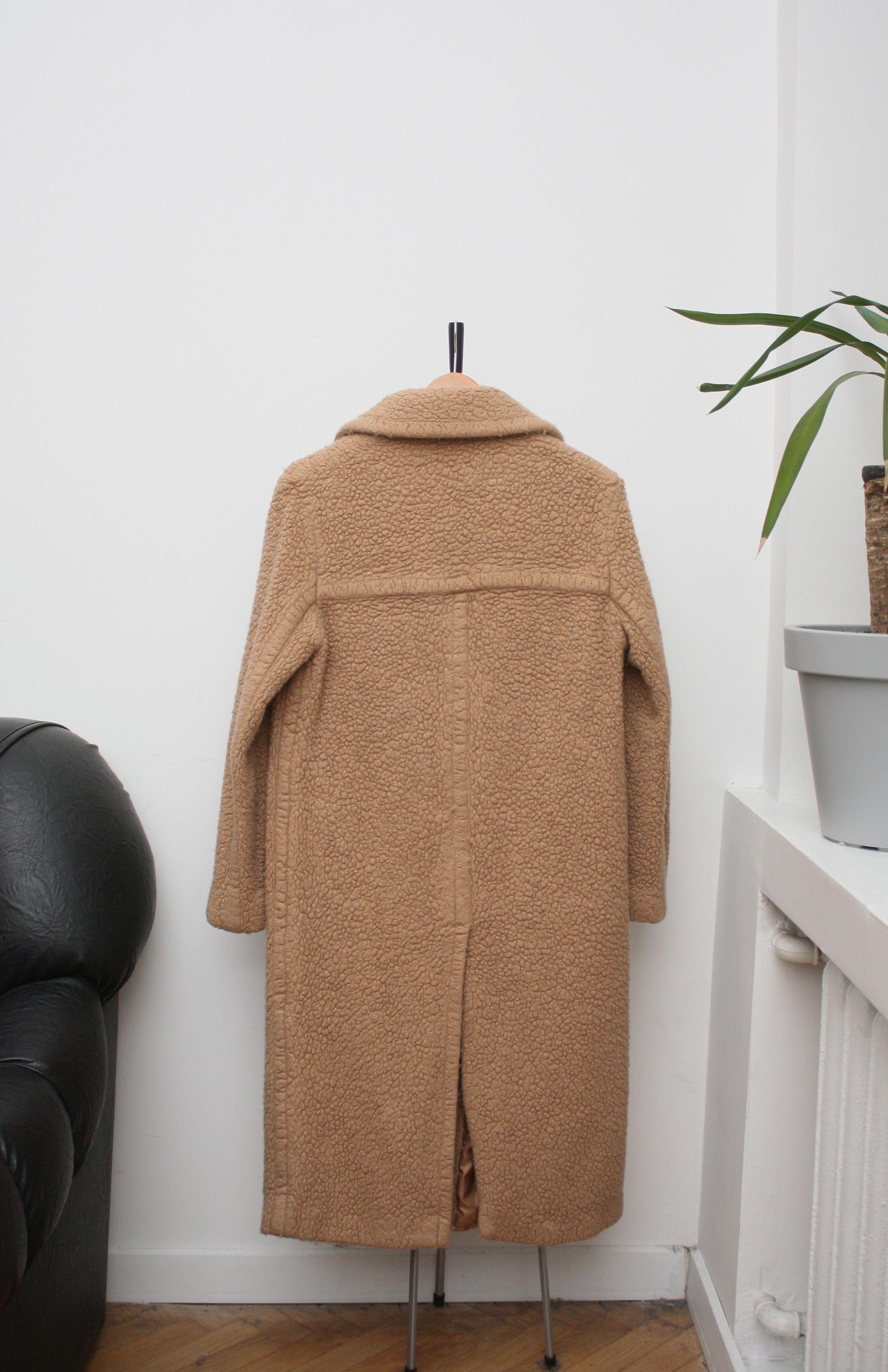 Iro IRO Paris Beige Wool Blend Coat Women's 36 Size XS / US 0-2 / IT 36-38 - 3 Thumbnail