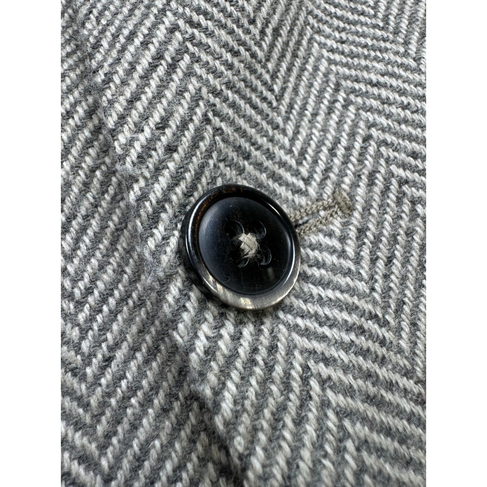 Boggi Boggi Milano Wool Blend Two Button Pattern (Y1237) Size 44R - 4 Thumbnail