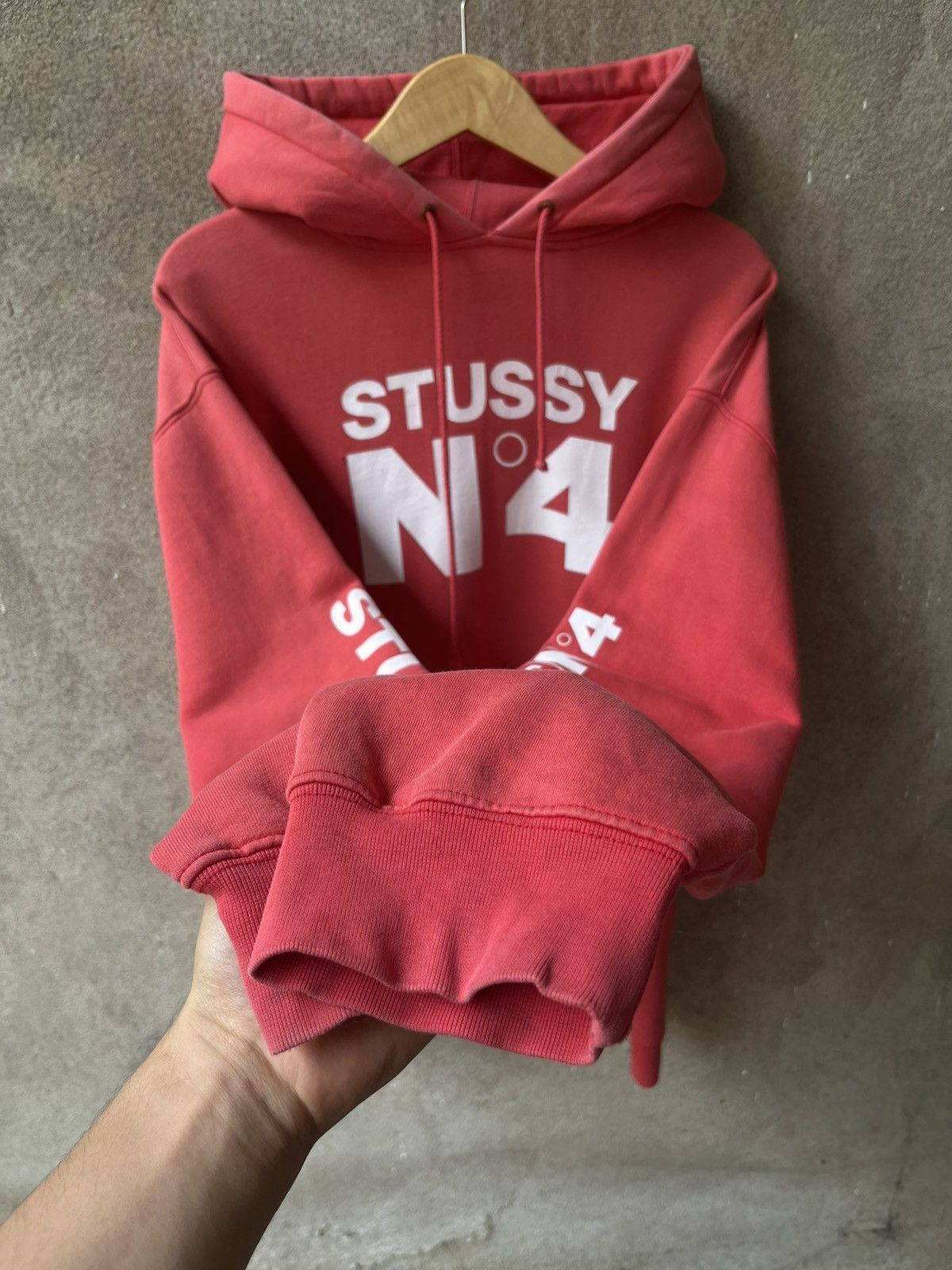 Stussy Vintage stussy hoodie N4 Size US XL / EU 56 / 4 - 5 Thumbnail