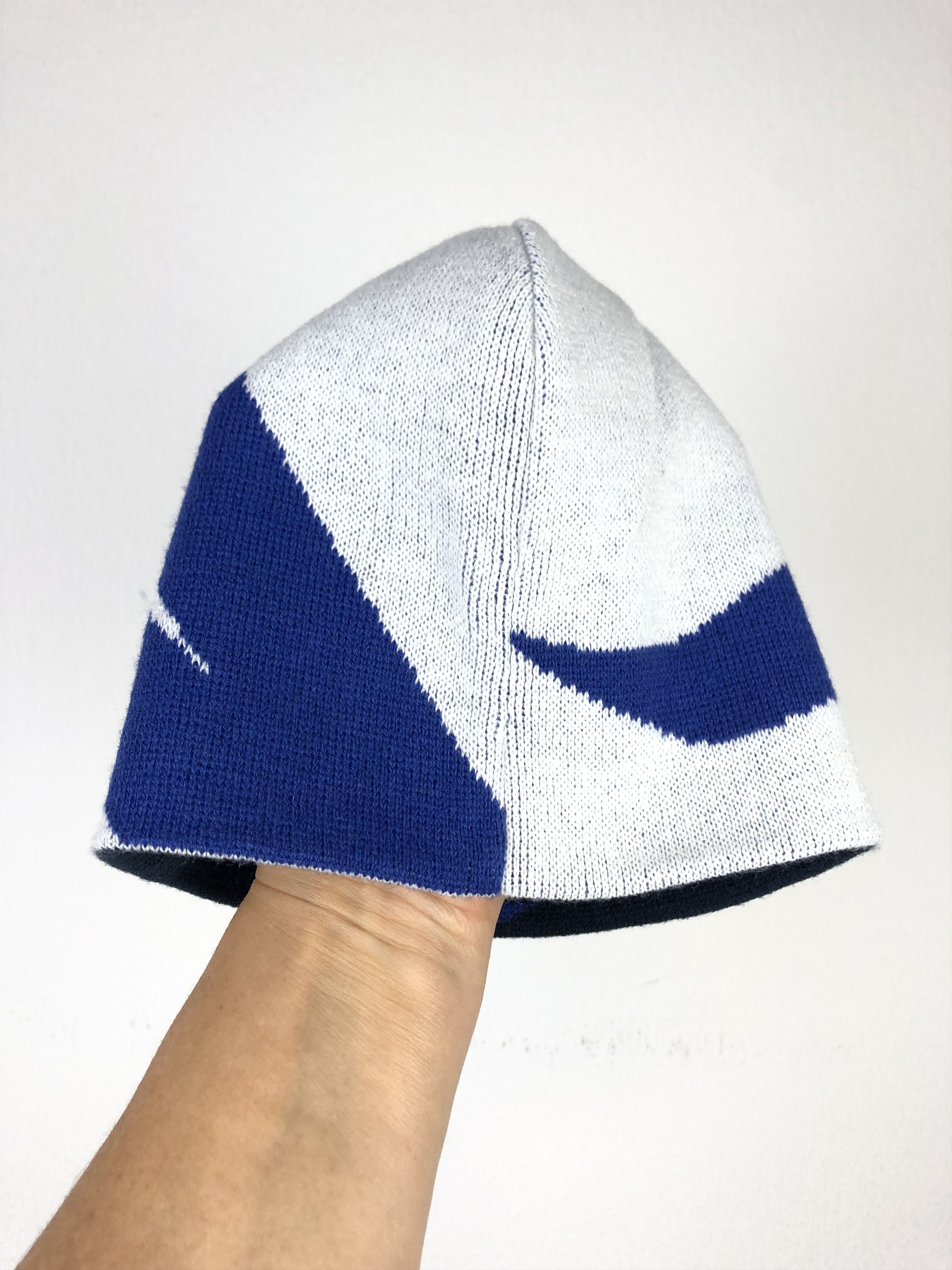 Nike × Vintage Vintage Nike France Rugby Beanie Hat Rare New Double Sided Size ONE SIZE - 9 Thumbnail