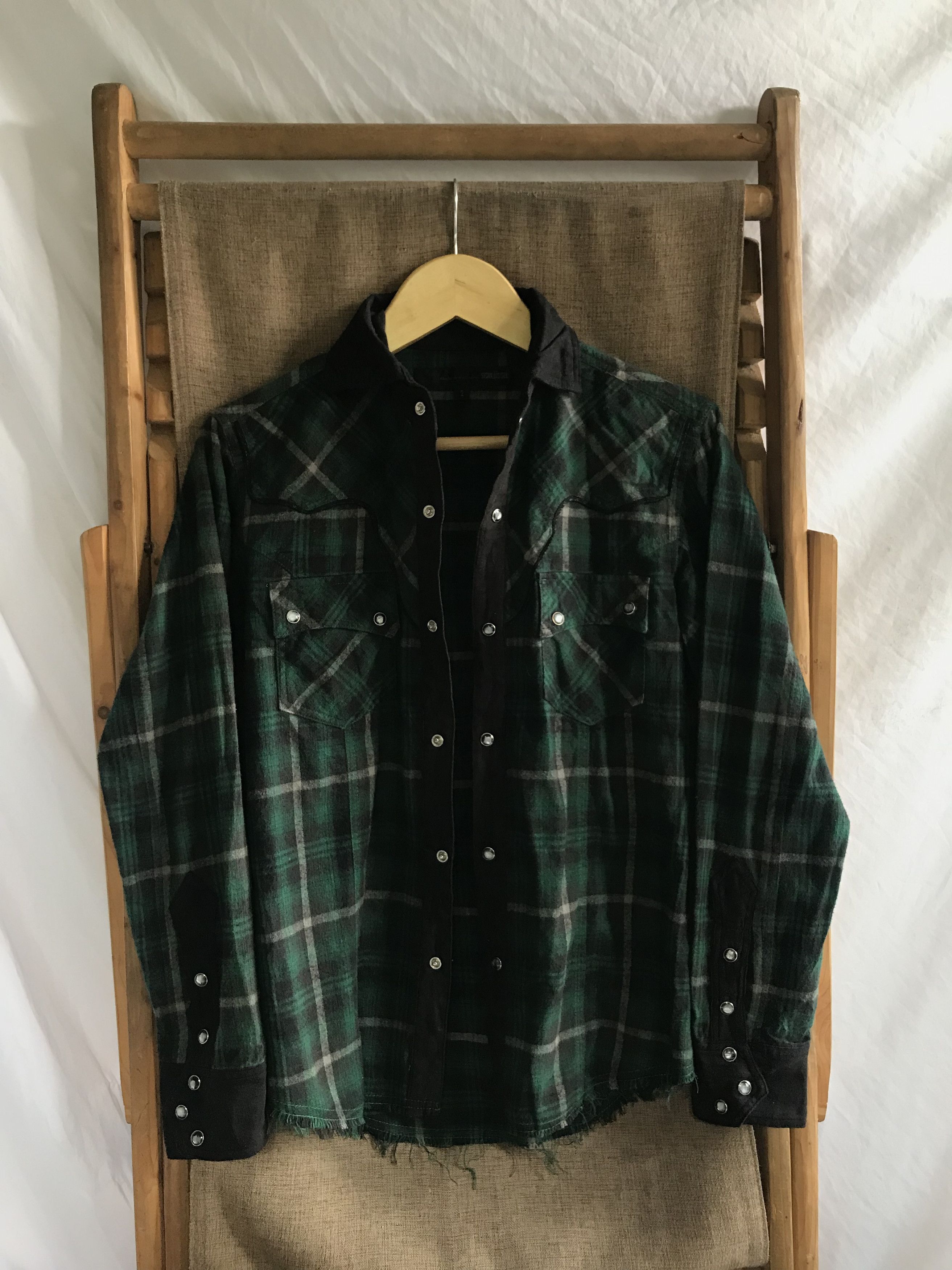 Schlussel Schlussel Japanese Brand Western Shirt Nice Design Size US S / EU 44-46 / 1 - 3 Thumbnail