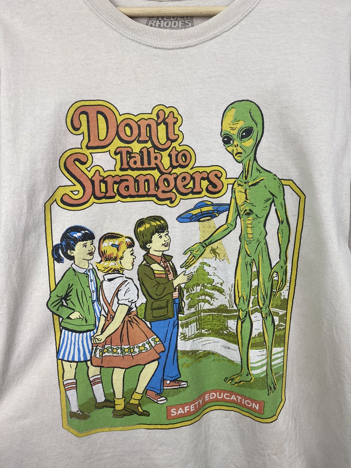 Designer Vintage Aliens Don’t Talk To Strangers retro rare hype Y2K Size US XL / EU 56 / 4 - 5 Thumbnail