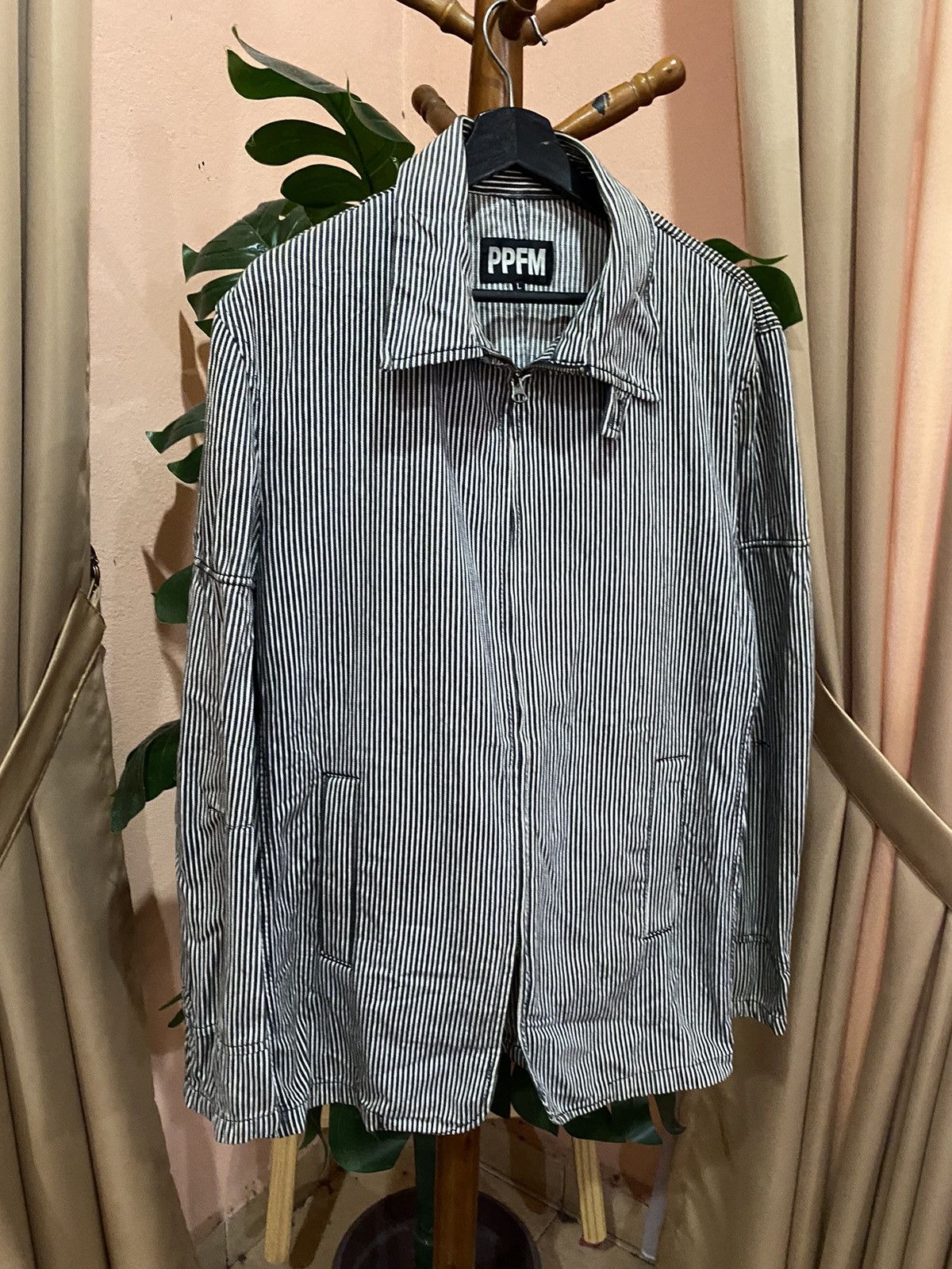 PPFM × Vintage PPFM Striped Lightweight Jacket - Vintage Era, Men’s Fashion Size US L / EU 52-54 / 3 - 3 Thumbnail