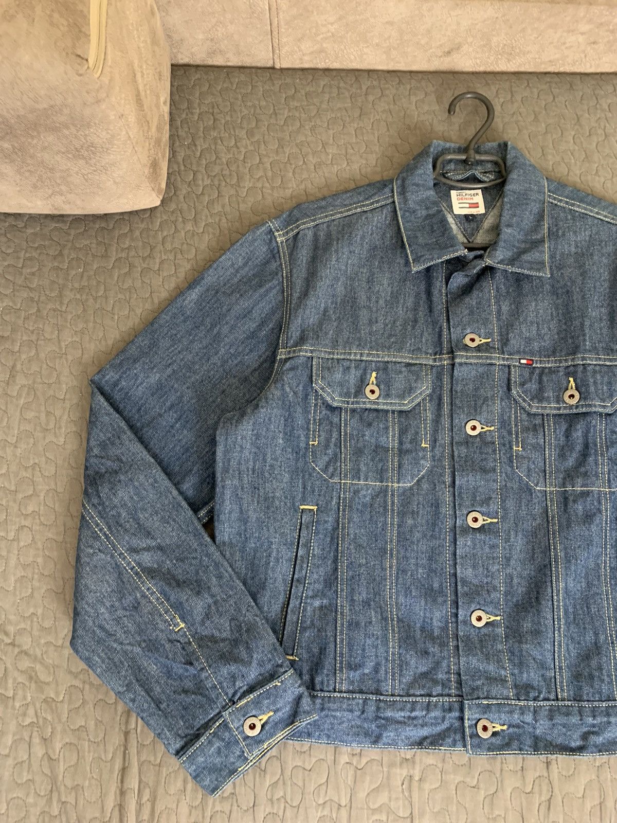Tommy Hilfiger Tommy Hilfiger Denim Jacket Size US L / EU 52-54 / 3 - 11 Thumbnail