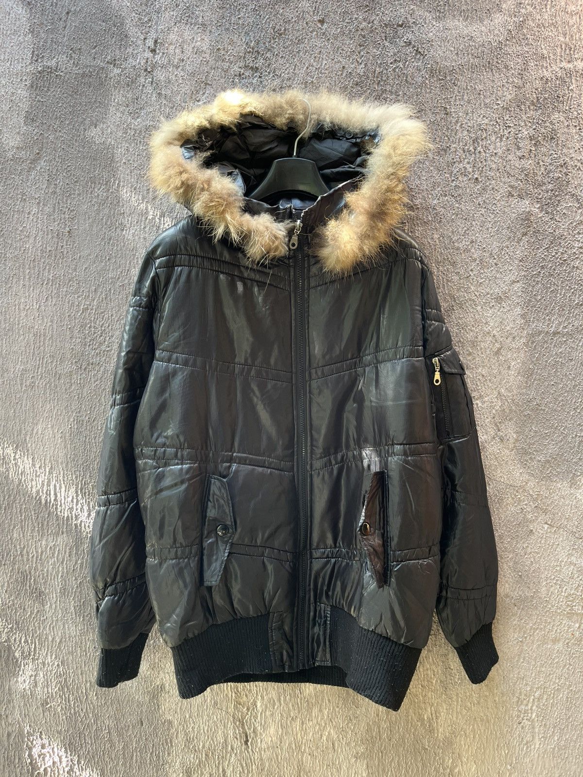 n2b y2k fur jacket 限定値下げ中 unknown n2b fur flight jacket y2k - メルカリ