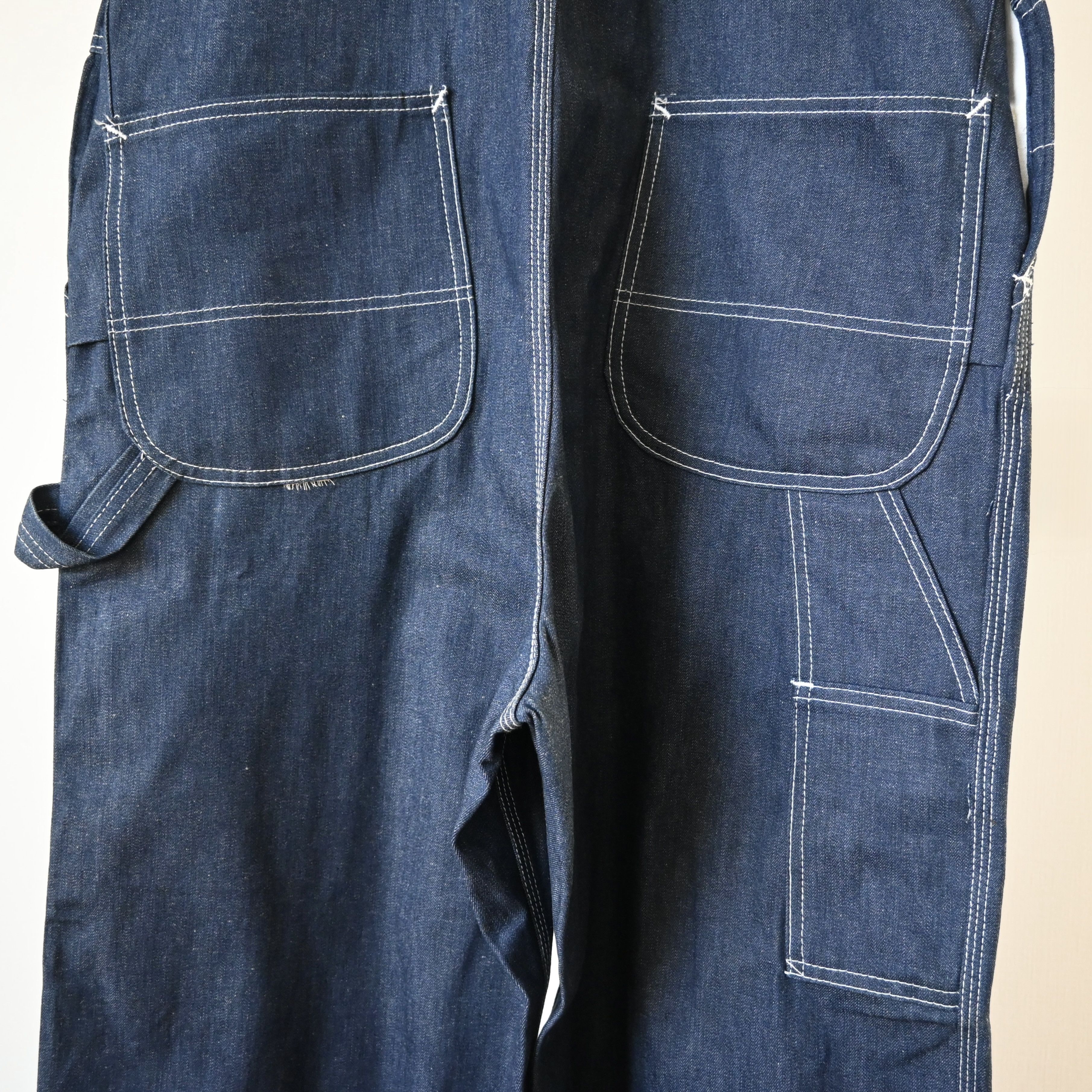 Carhartt DEADSTOCK, 1970s carhartt denim bib overalls Size US 42 / EU 58 - 9 Thumbnail