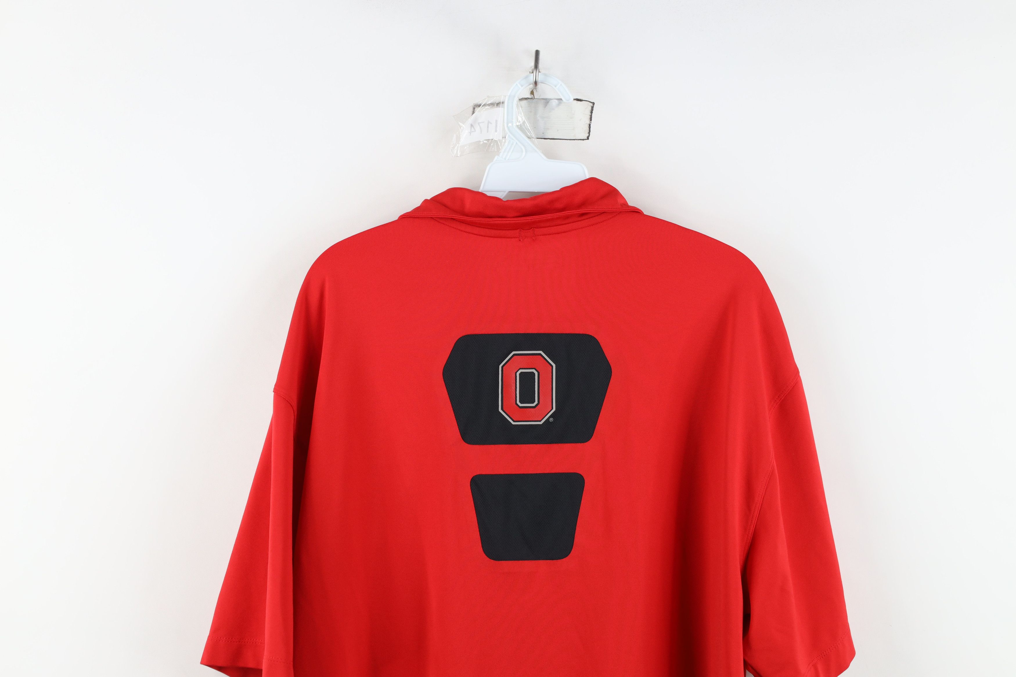 Nike Nike Golf Mini Swoosh Ohio State University Polo Shirt Red Size US XL / EU 56 / 4 - 12 Thumbnail