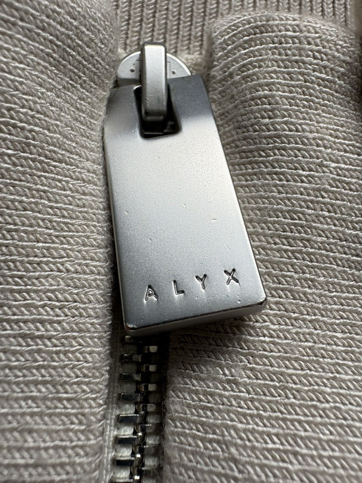 1017 ALYX 9SM Beige cream alyx 1017 zip up sweater Size US M / EU 48-50 / 2 - 3 Thumbnail