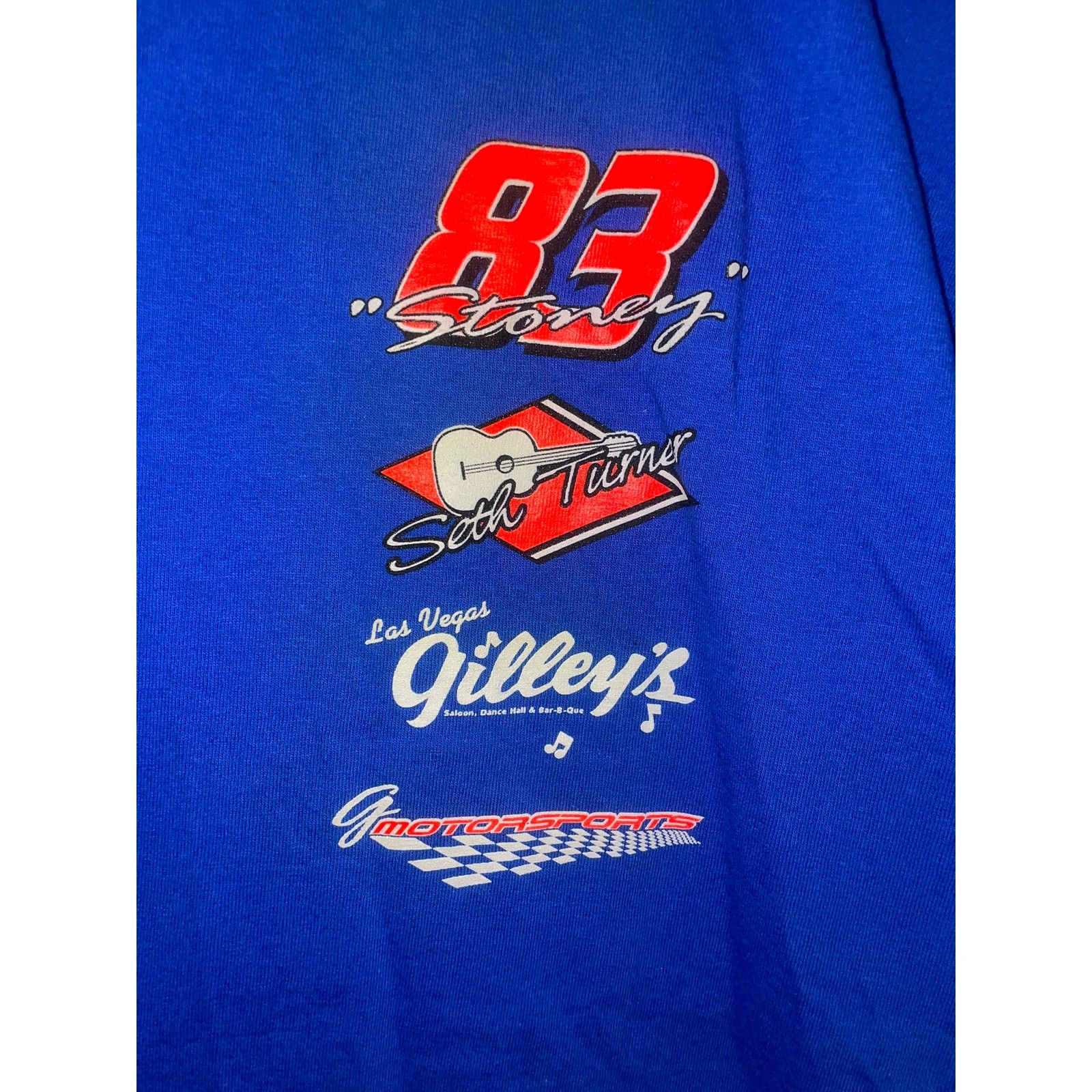 Gildan Vintage Seth Turner Shirt Stoney 83 Las Vegas Gilleys Tee XL Size US XL / EU 56 / 4 - 3 Thumbnail