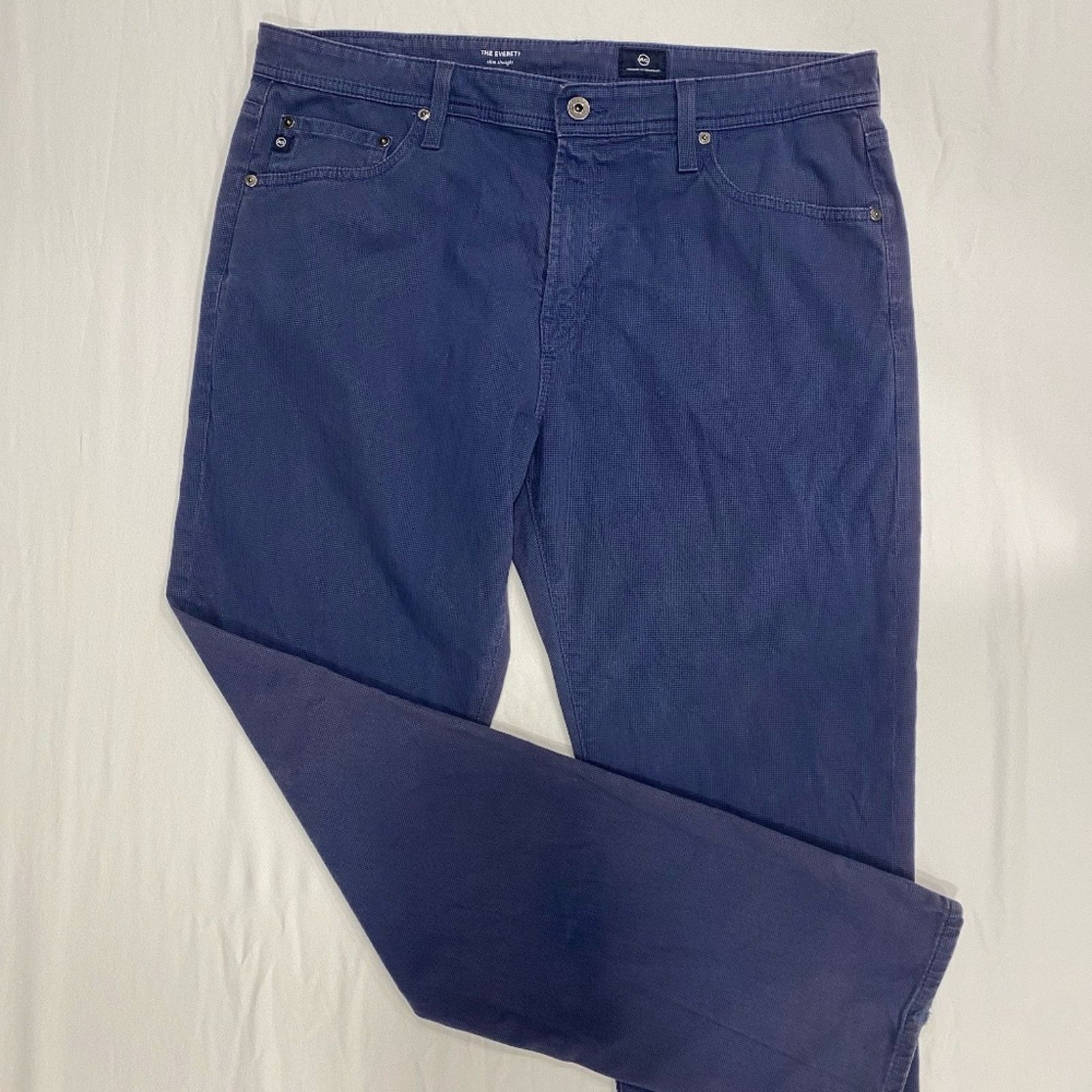 AG Adriano Goldschmied Adriano Goldschmied Men's Everett Slim Straight Jean - 36x32 Size US 36 / EU 52 - 2 Thumbnail