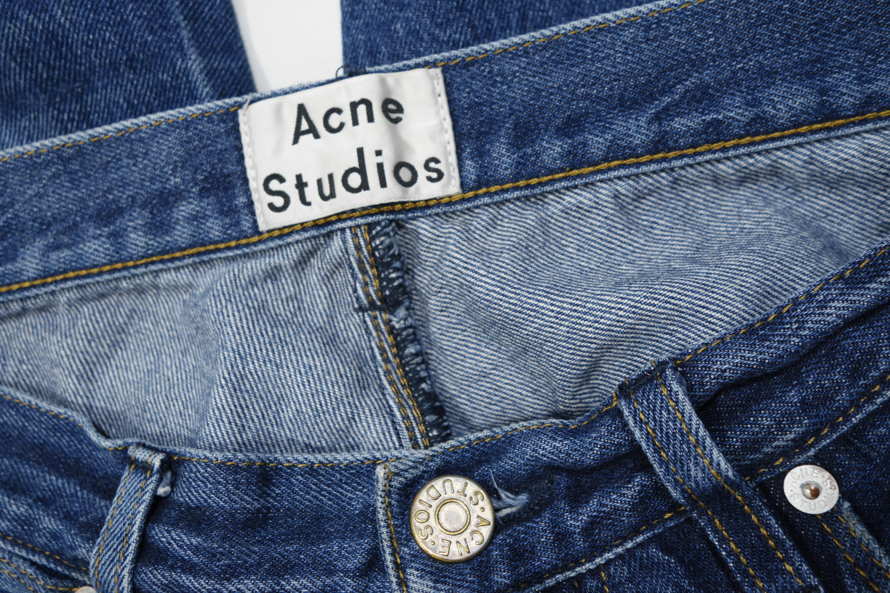 Acne Studios Max Raw Faded Jeans Size US 34 / EU 50 - 7 Thumbnail