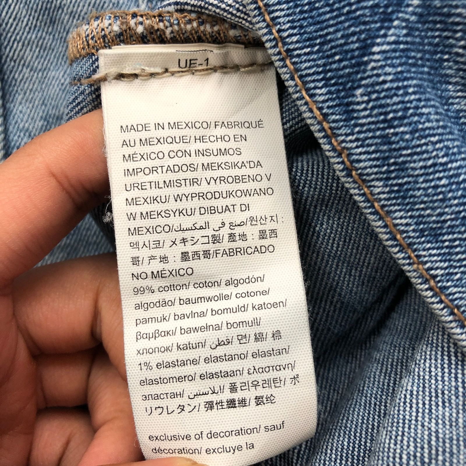Calvin Klein Calvin Klein Light Wash Trucker Jean Jacket Women Small Size S / US 4 / IT 40 - 7 Thumbnail