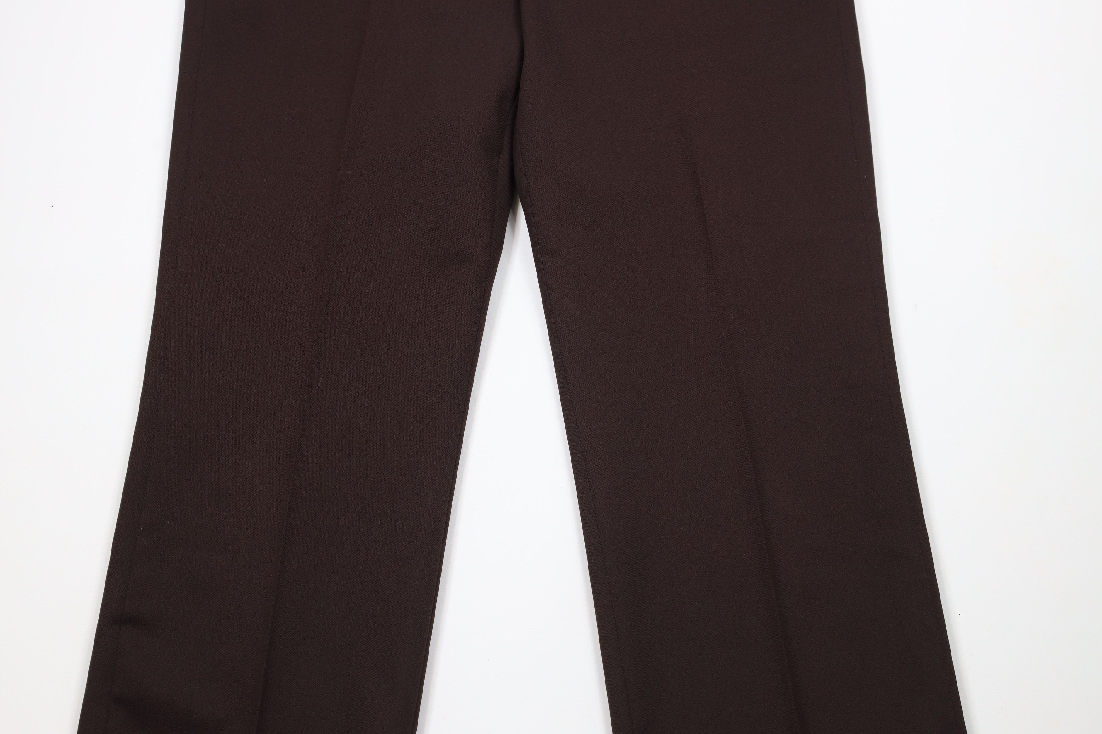 Vintage Vintage 70s Streetwear Wide Leg Bell Bottoms Pants Brown USA Size US 36 / EU 52 - 3 Thumbnail