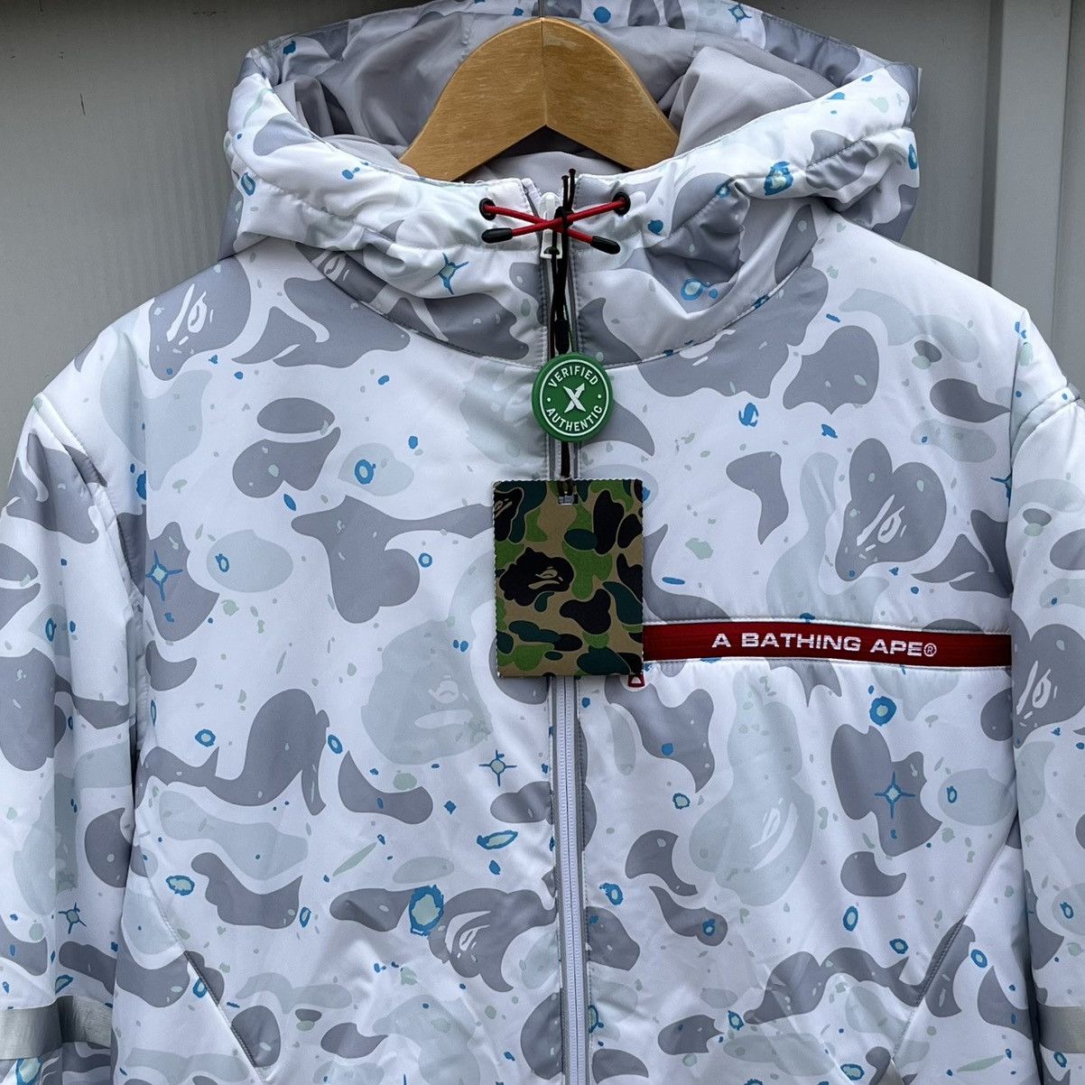 Bape 2019’ BMWT BAPE Space Camo Hoodie Jacket Sz XL Size US XL / EU 56 / 4 - 2 Thumbnail
