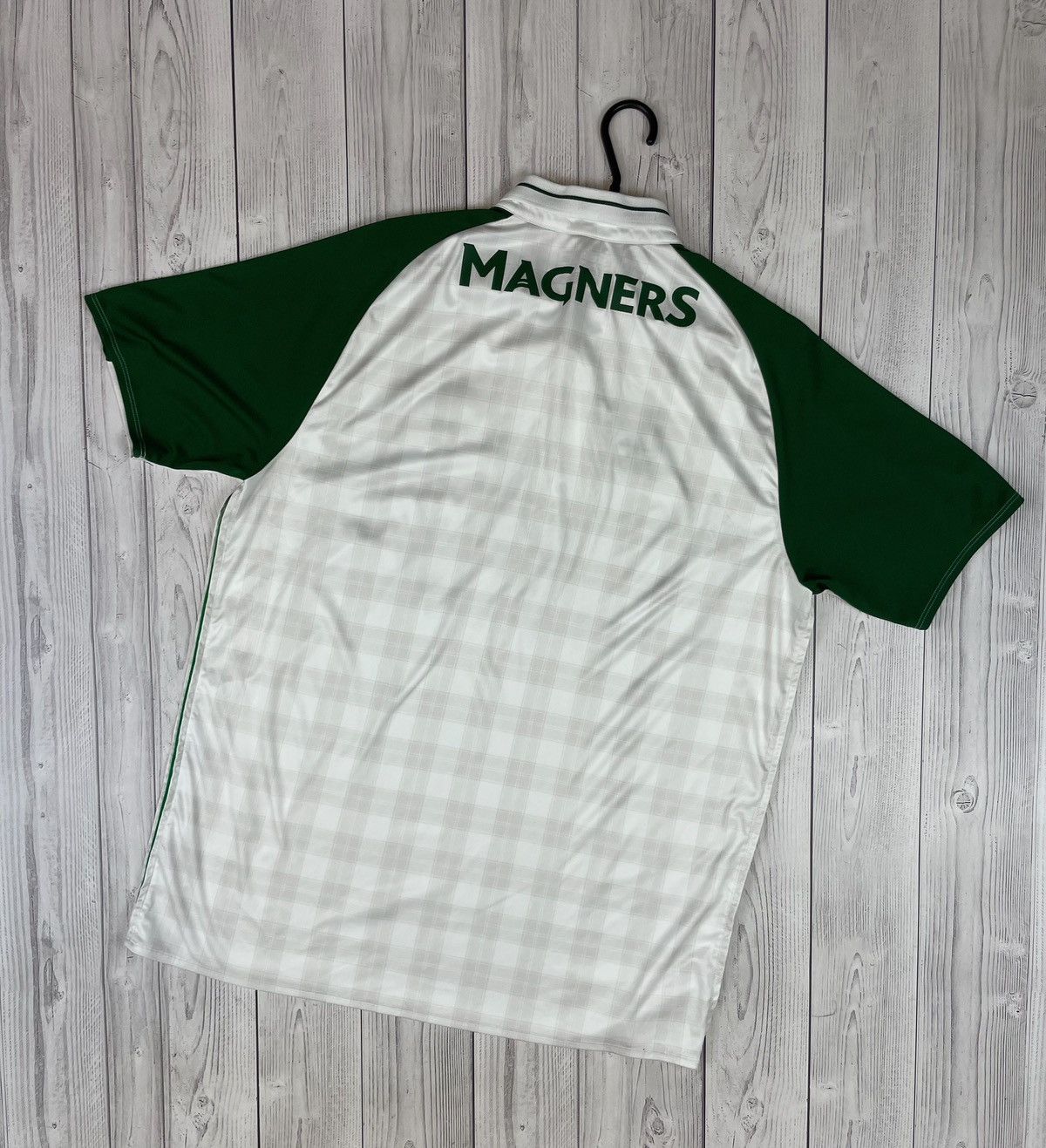 New Balance Celtic soccer jersey size XL white away logo Size US XL / EU 56 / 4 - 5 Thumbnail