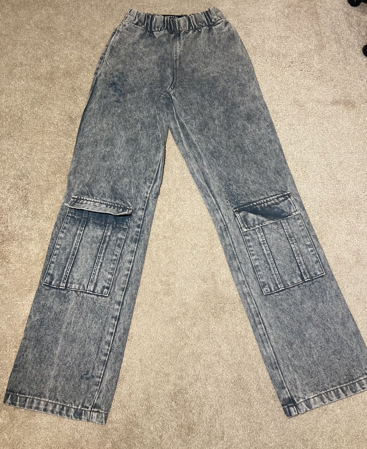 Liberal Youth Ministry SS21 New Liberal Youth Ministry Pants Destroyed Jeans Small Size US 30 / EU 46 - 2 Thumbnail