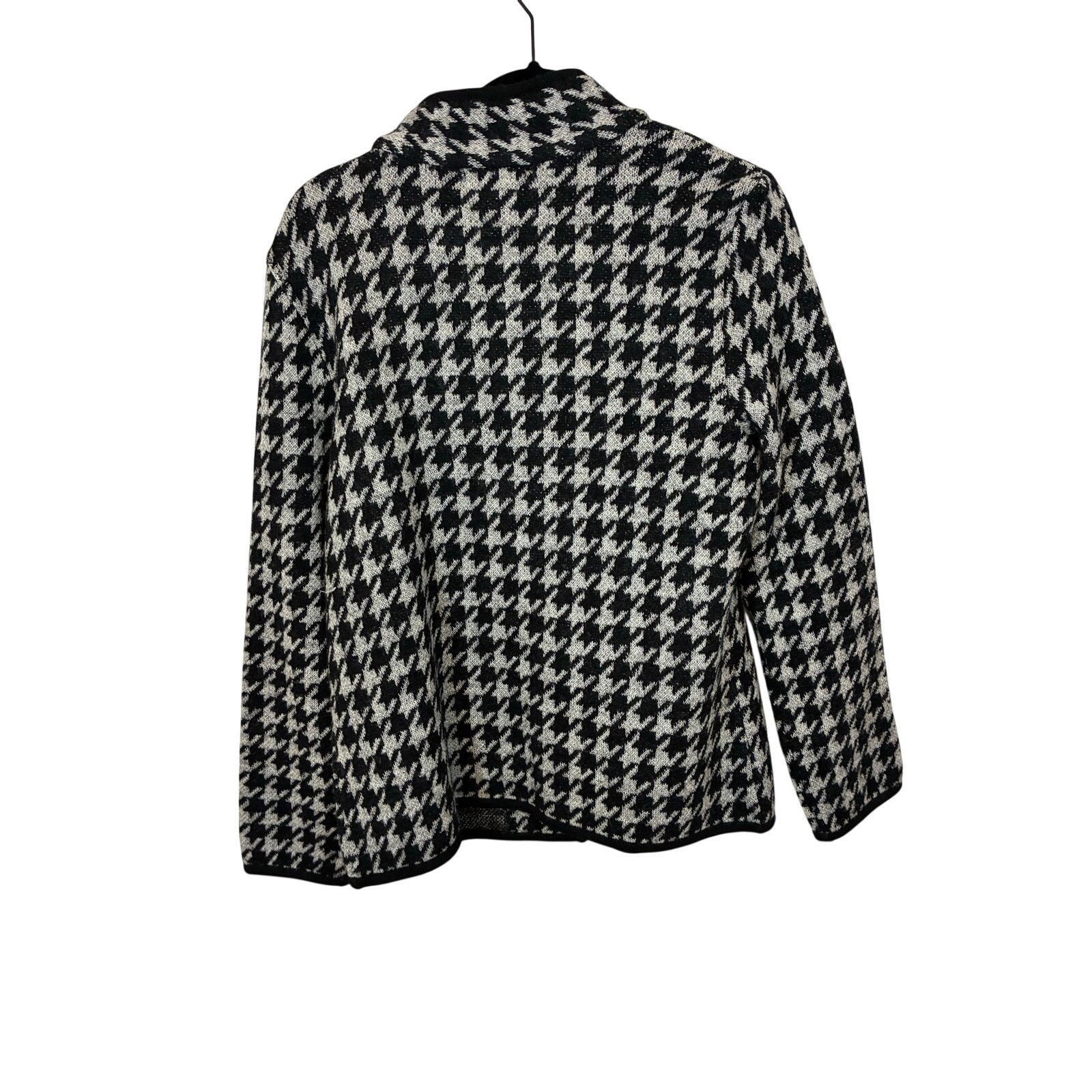 Other Appleseed’s Womens 8 Black White Houndstooth M Size M / US 6-8 / IT 42-44 - 5 Thumbnail