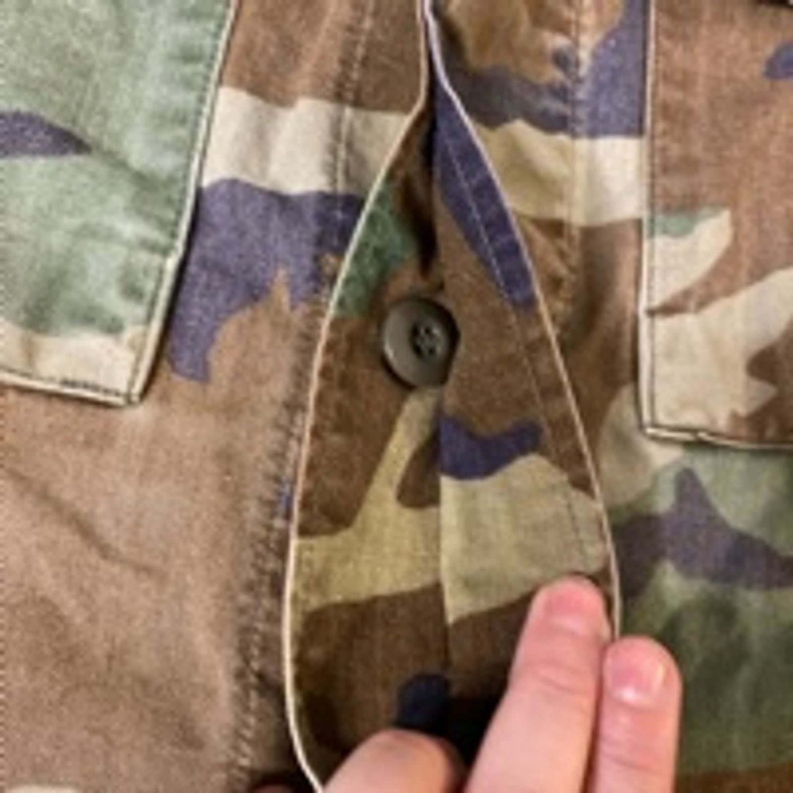 Other Vintage Military Woodland Camo Field Jacket U.S. Army BDU S Size US S / EU 44-46 / 1 - 6 Thumbnail
