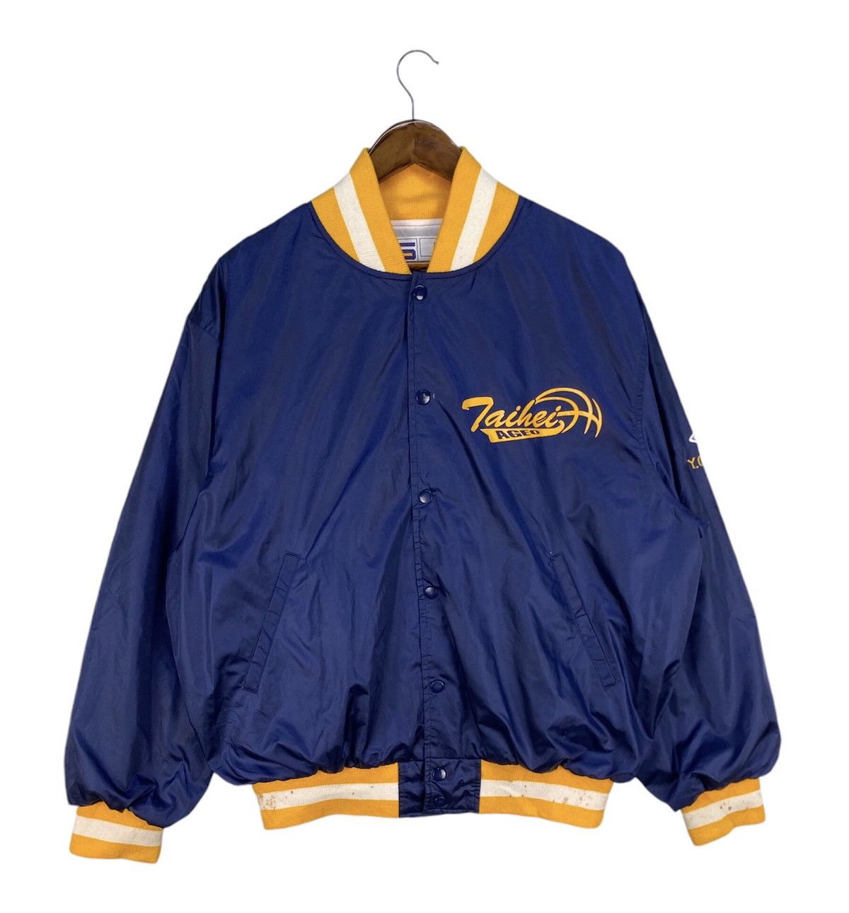 Designer × Japanese Brand × Vintage 🔥RARE🔥VINTAGE BASKETBALL JACKET Size US L / EU 52-54 / 3 - 1 Thumbnail