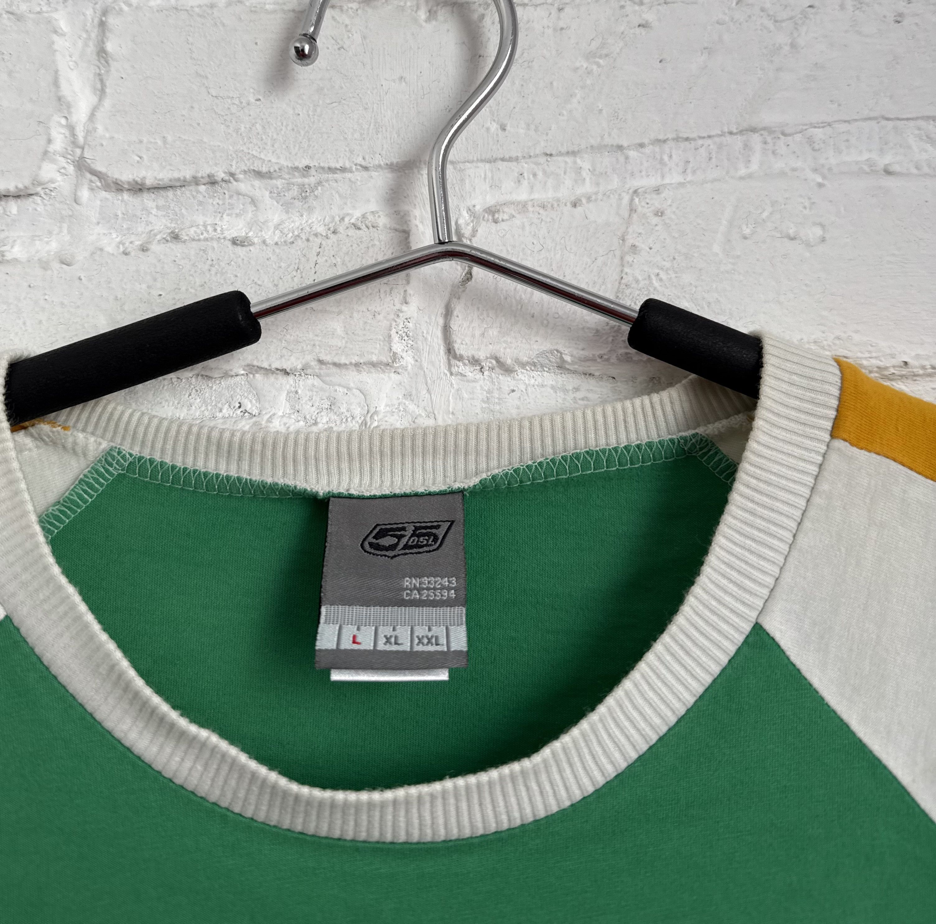 55DSL Vintage 2000s Fifty Five DSL 55DSL tiger logo y2k t-shirt Size US L / EU 52-54 / 3 - 2 Thumbnail