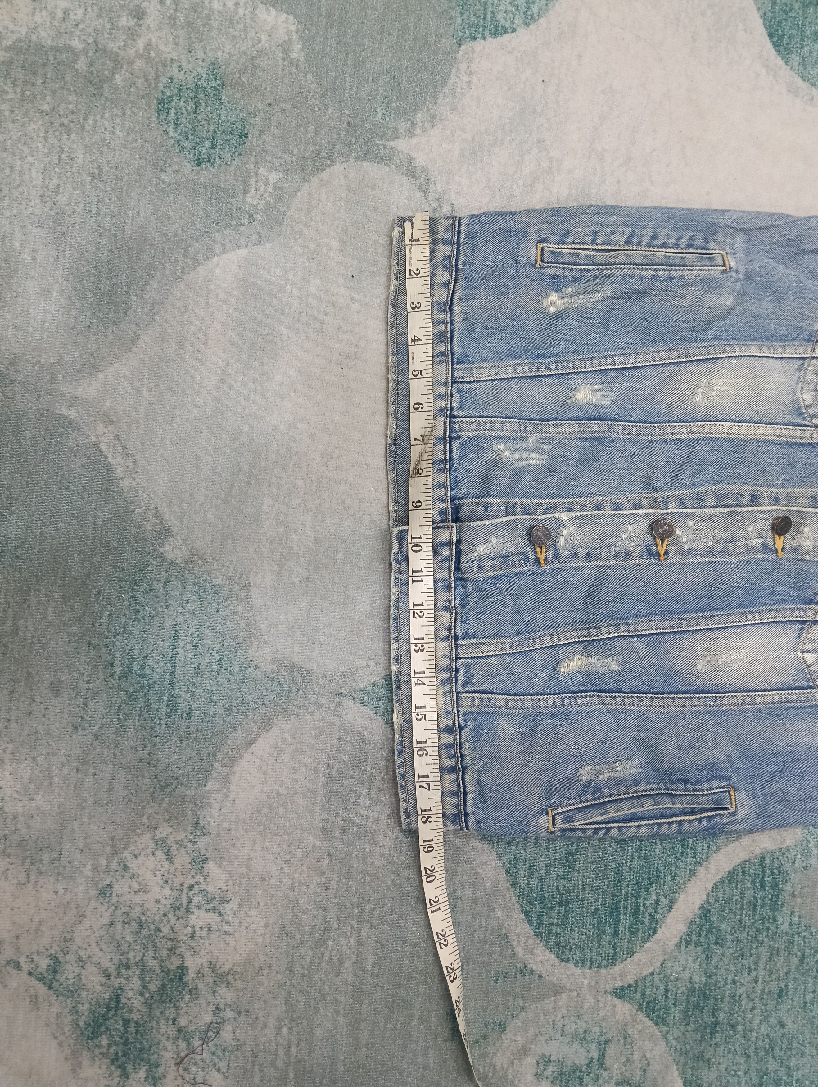 MOUSSY × Vintage Vintage Moussy Distressed Style Jacket Size L / US 10 / IT 46 - 12 Thumbnail