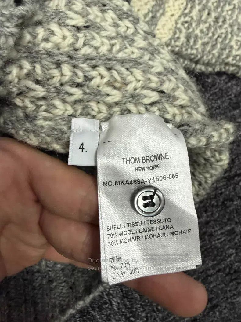 Thom Browne Thom Browne Knitwear Size US XL / EU 56 / 4 - 5 Thumbnail