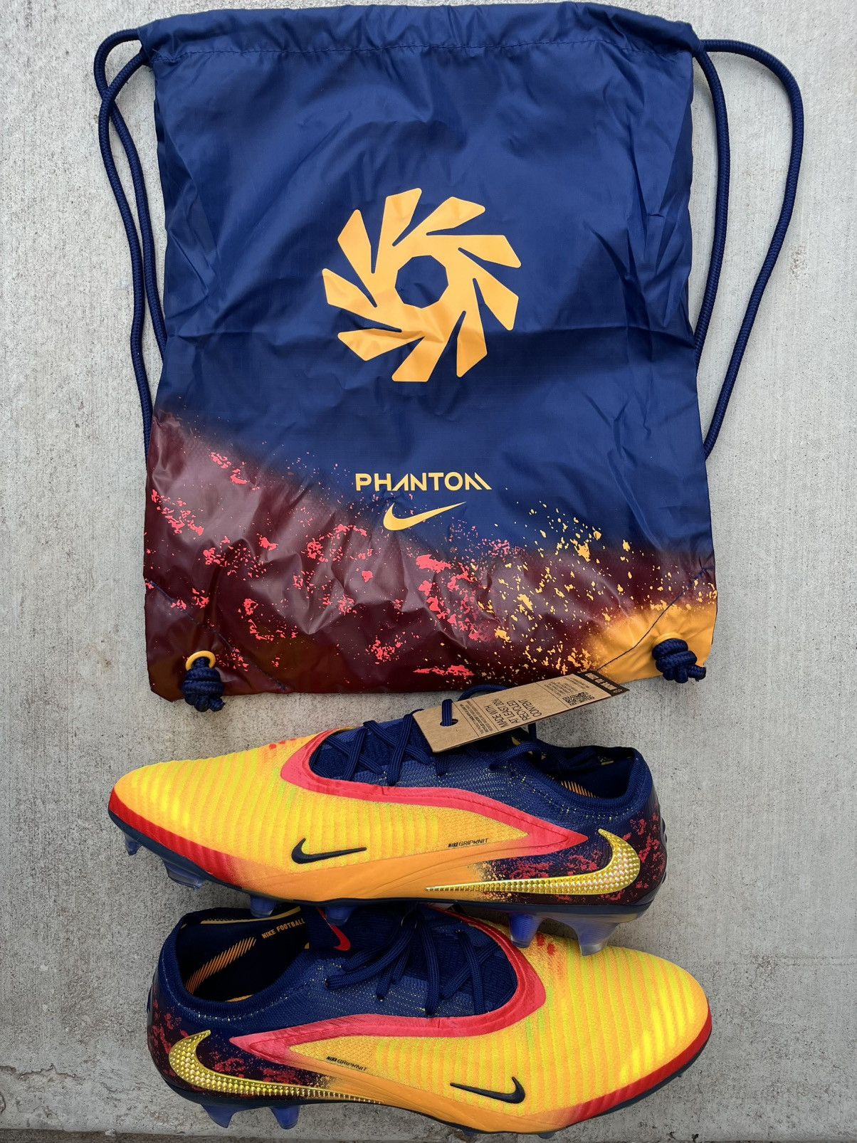 Nike Nike Phantom 6 Low Elite FG Soccer Cleats (HQ2332-800) 11.5M Size US 11.5 / EU 44-45 - 9 Thumbnail