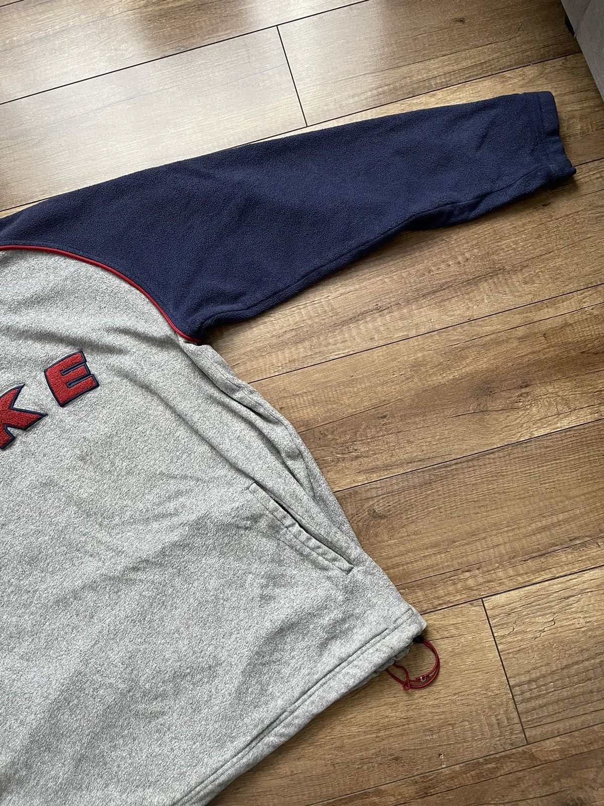 Vintage Nike Vintage Fleece Teddy Sweatshirt Jacket 90s Size US XL / EU 56 / 4 - 8 Thumbnail