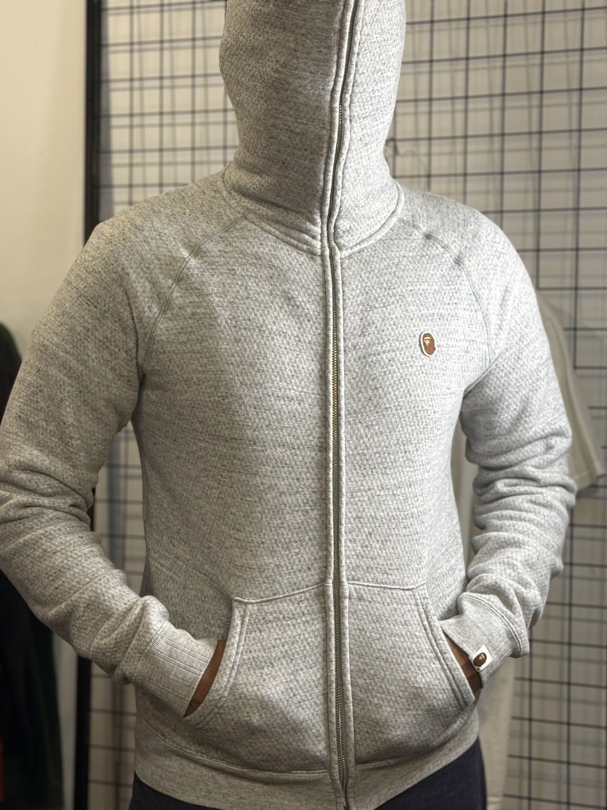 Bape A BATHING APE® One Point Regular Fit Full Zip Hoodie. Size S / US 4 / IT 40 - 2 Thumbnail