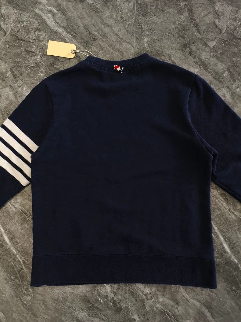 Thom Browne Thom Browne Classic blue hoodie Size US M / EU 48-50 / 2 - 2 Thumbnail
