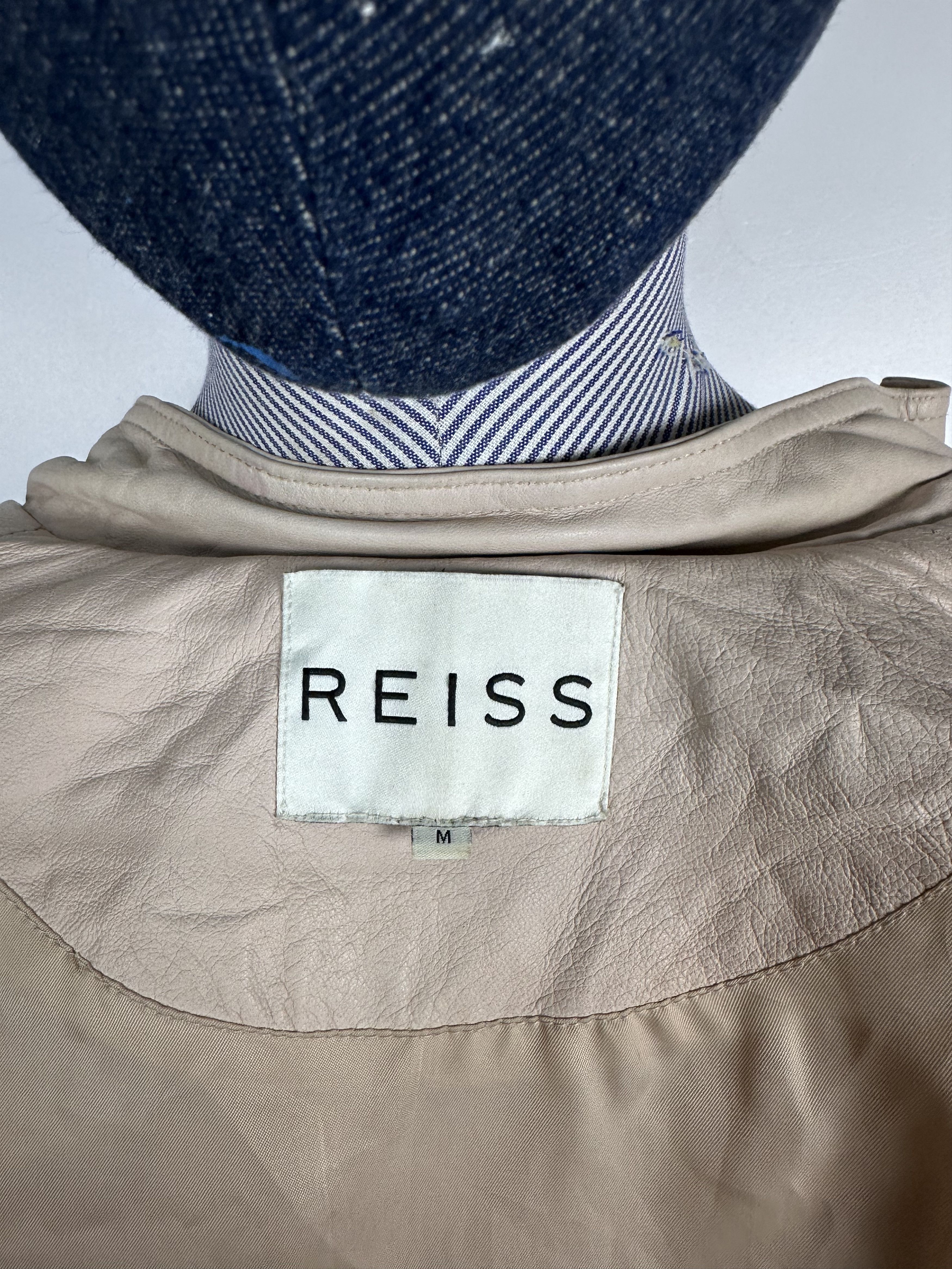Reiss Reiss Women's Leather Jacket Soft Pinc Size M Size M / US 6-8 / IT 42-44 - 10 Thumbnail