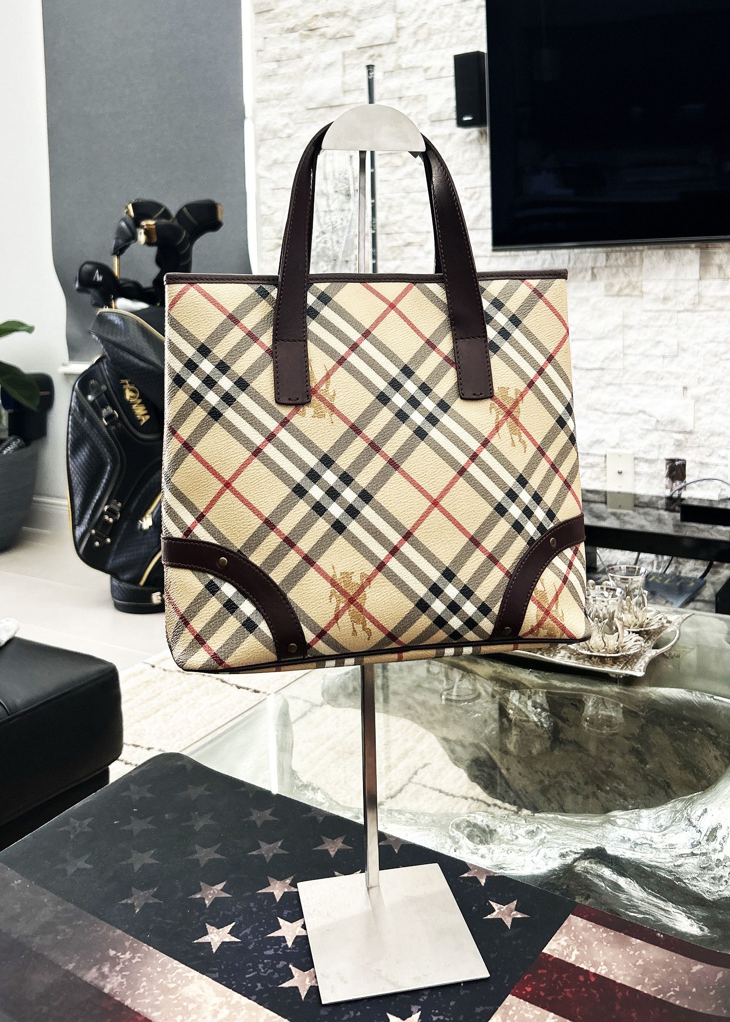 Burberry Burberry Tote Bag Size ONE SIZE - 2 Thumbnail