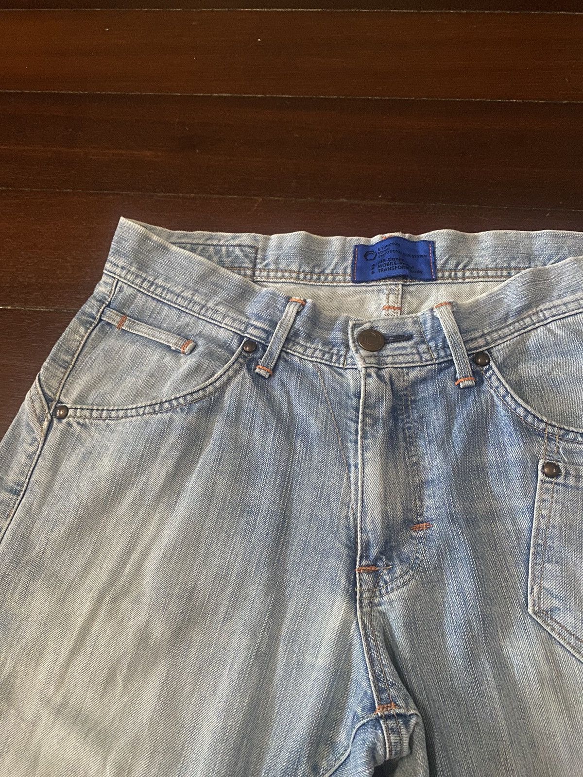 Edwin × If Six Was Nine × JNCO Wide Leg Jeans Edwin E Function Loose nice faded Y2k Size US 35 - 7 Thumbnail