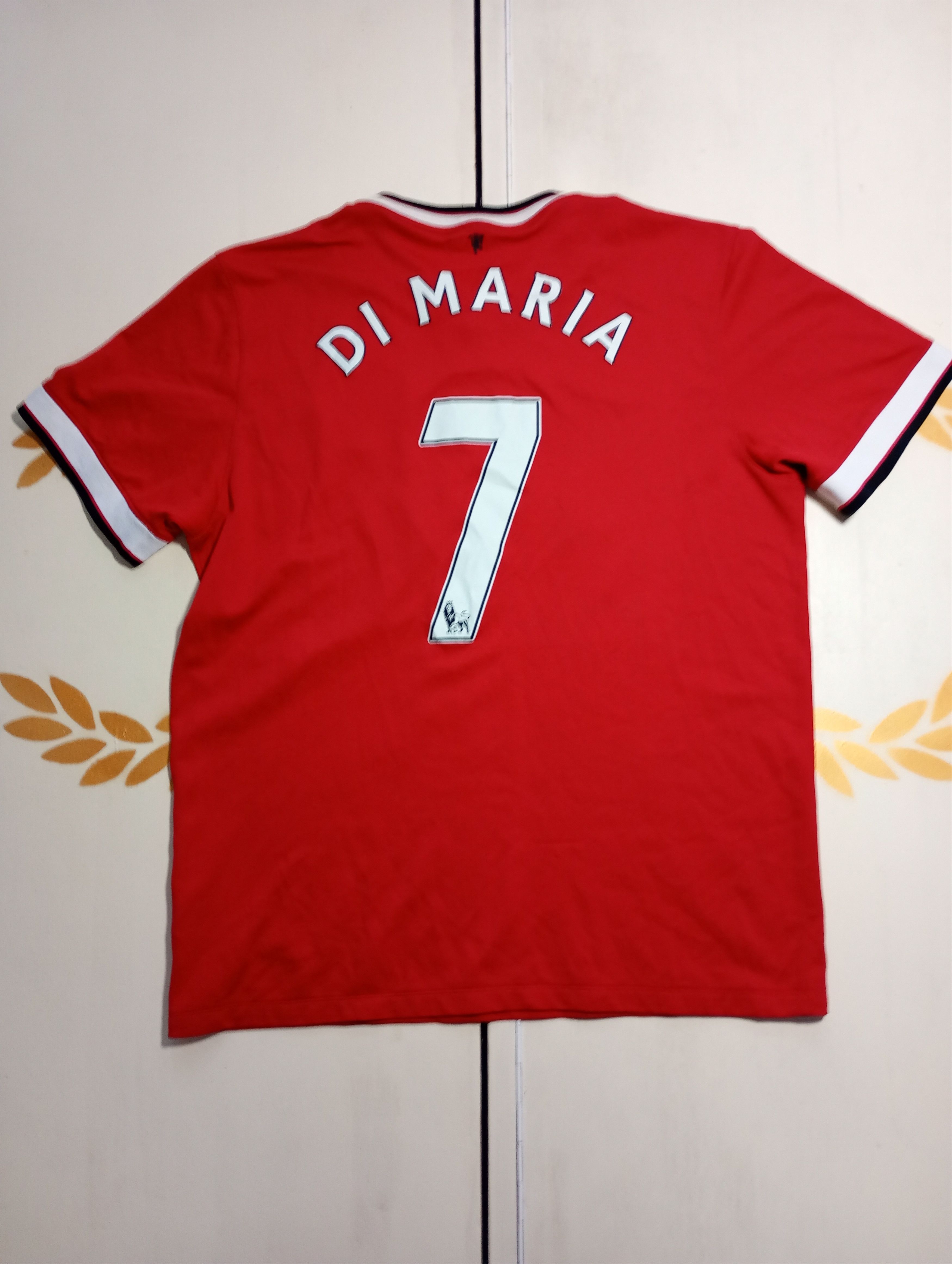 Nike Nike Manchester United Home Jersey 7 Di Maria 2014-2015 Size US XL / EU 56 / 4 - 1 Thumbnail
