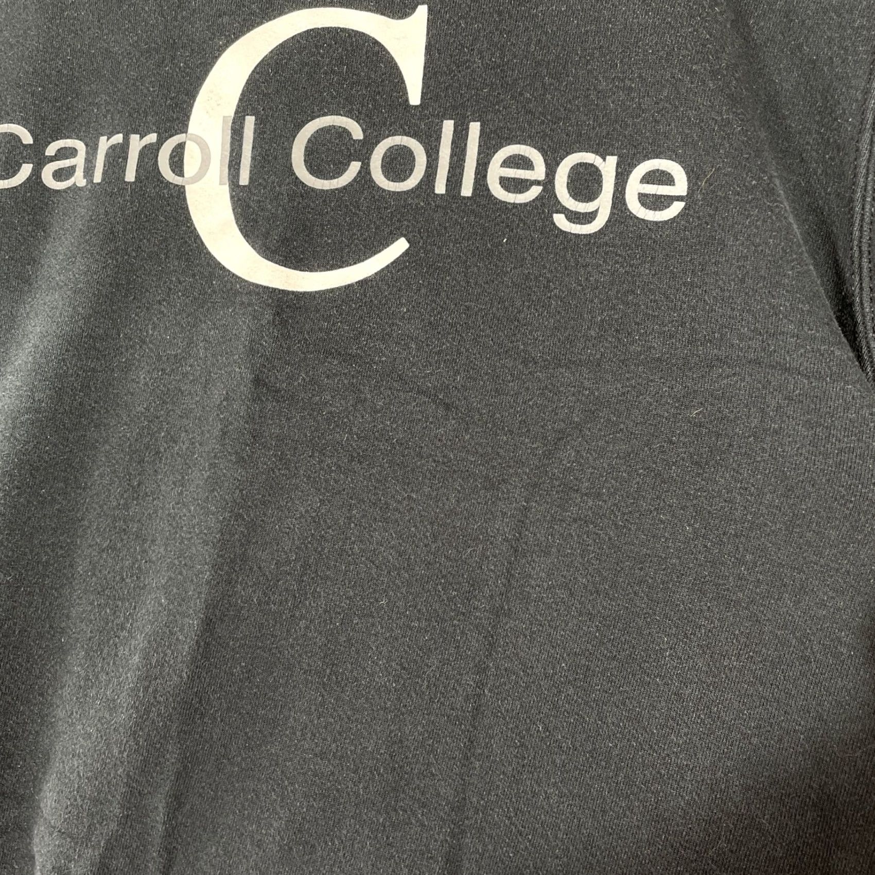 Champion VINTAGE Champion Shirt L Carroll College Sweatshirt Adult Crewneck Navy USA Size L / US 10 / IT 46 - 7 Thumbnail