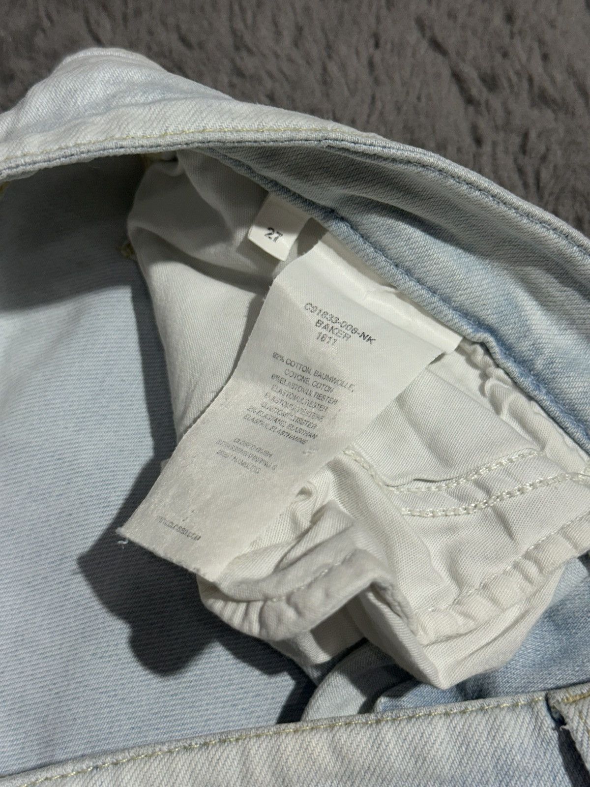 CLOSED CLOSED Skinny Denim Jeans - Super Light Bleach Wash Size US 29 - 6 Thumbnail