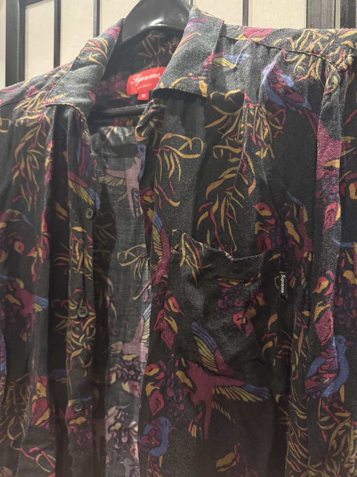 Supreme Supreme birds of paradise rayan shirt Size US M / EU 48-50 / 2 - 2 Thumbnail