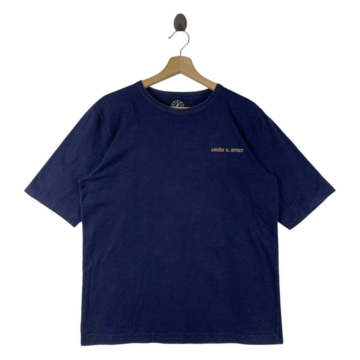 Designer × agnes b. Vintage AGNES B Paris small logo spellout logo tee Size US M / EU 48-50 / 2 - 1 Thumbnail