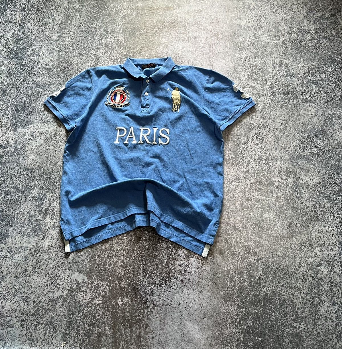 Polo Ralph Lauren Y2K Drip Ralph Lauren vibe ChiefKeef France Paris Polo shirt Size US XL / EU 56 / 4 - 3 Thumbnail