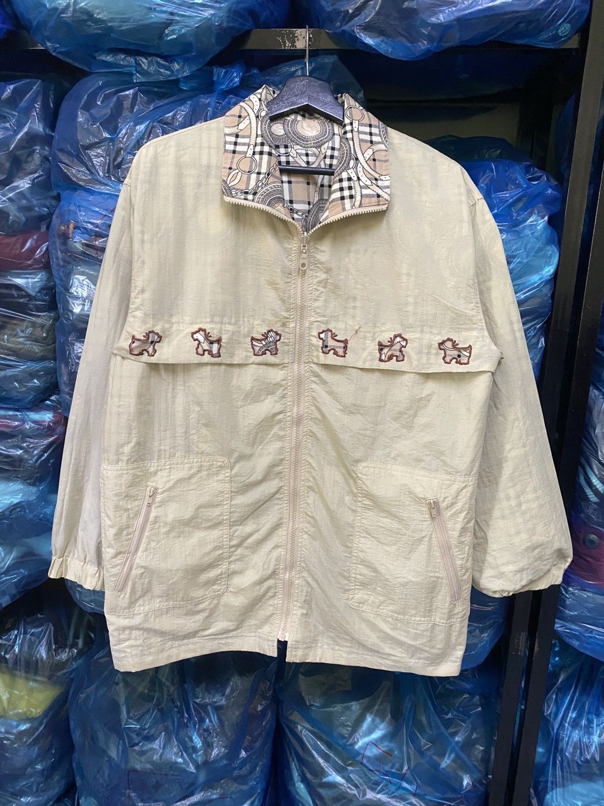 Japanese Brand VINTAGE ORECHI EXCLUSIVE DESIGN REVERSIBLE JACKET Size US M / EU 48-50 / 2 - 9 Thumbnail