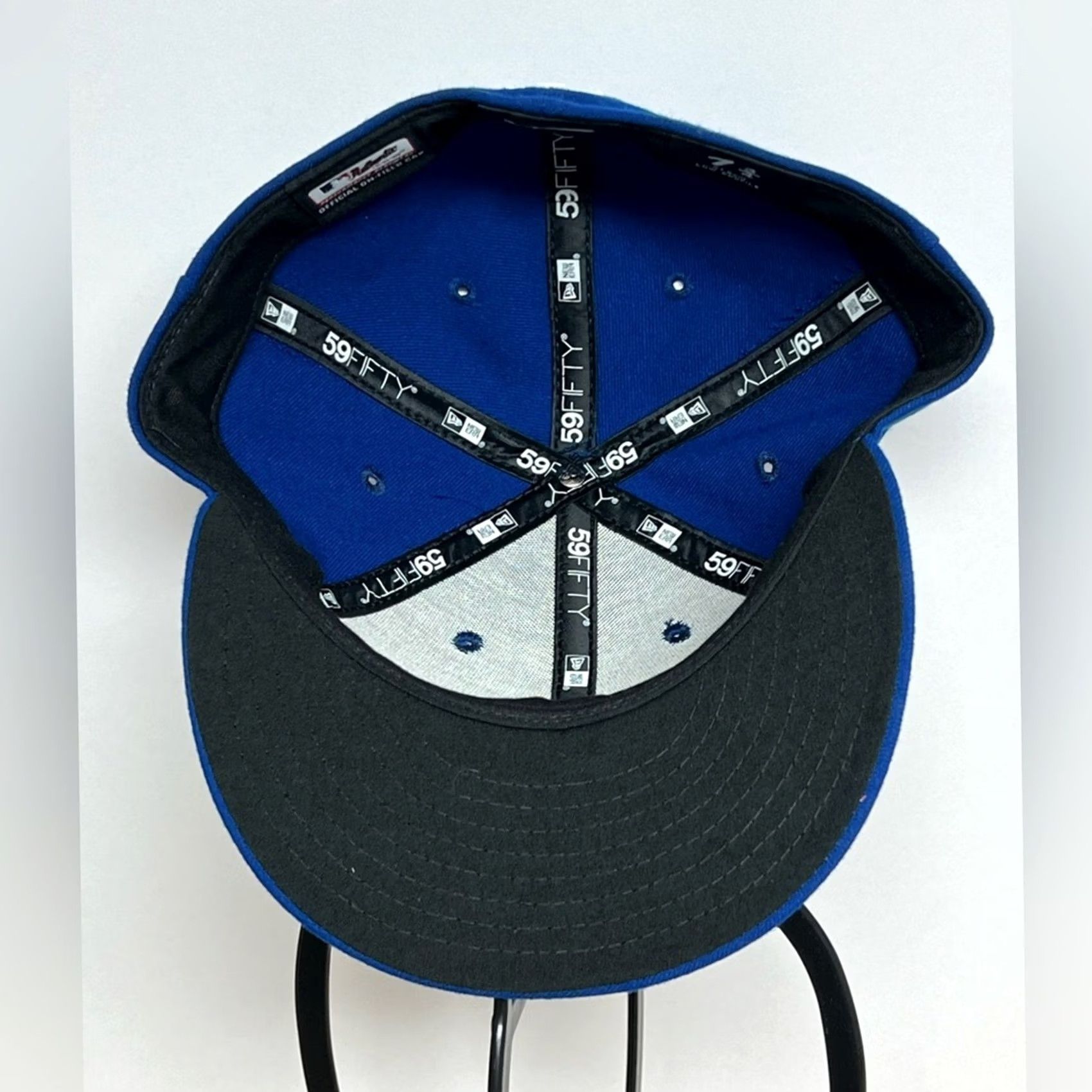 New Era New Era On-Field Low Profile Game 59FIFTY Fitted Hat Royal 7 3/4 New York Mets Baseball Cap Mens Cap Size ONE SIZE - 4 Thumbnail
