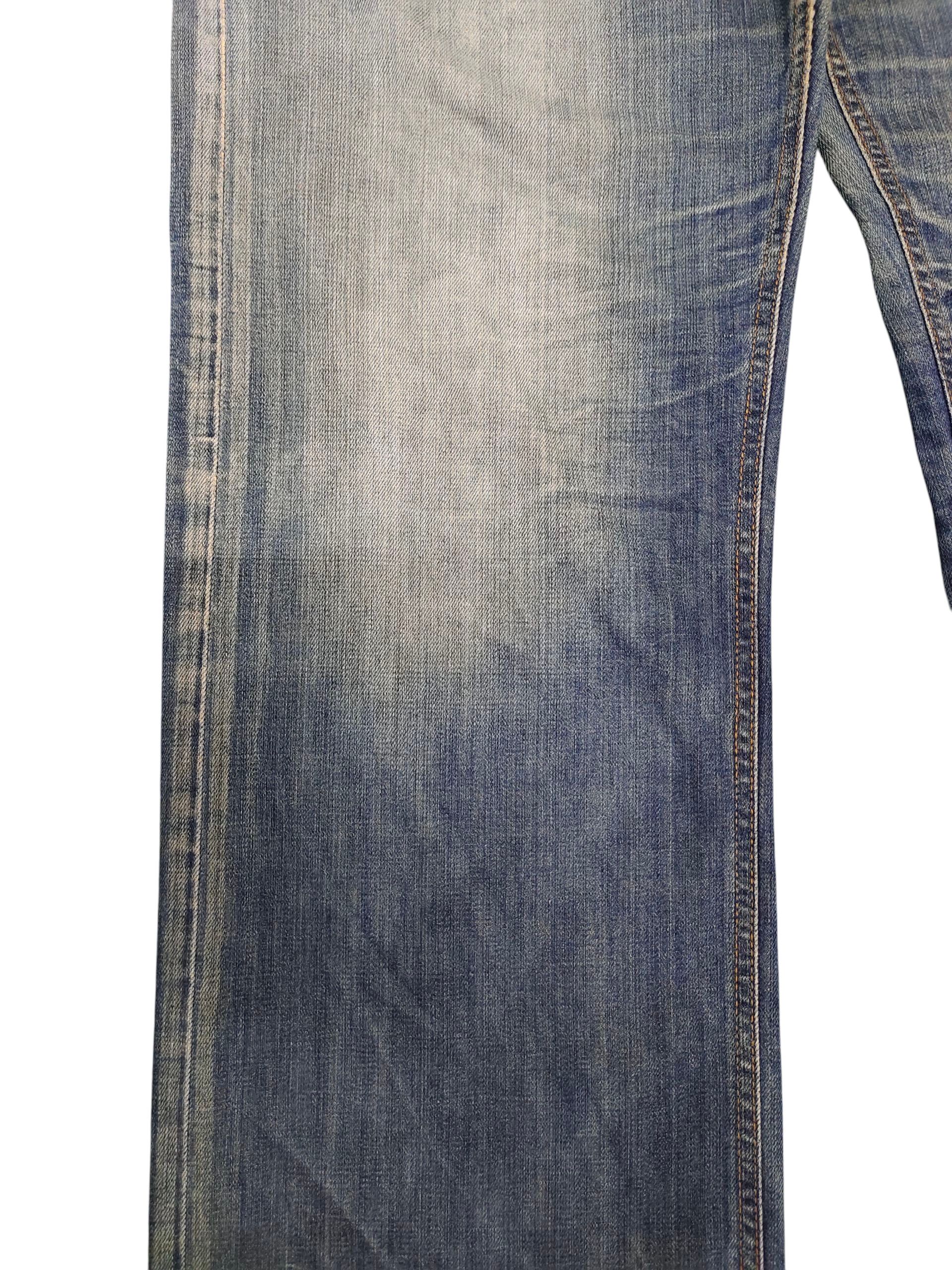 Comme des Garcons × Undercover Mini Brand Japan Clawmark Distress Loose Jeans Size US 36 / EU 52 - 4 Thumbnail