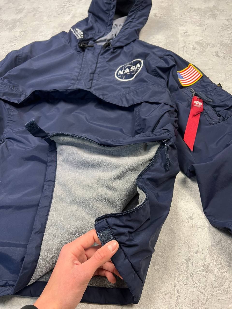 Alpha Industries Alpha Industries Apollo NASA Jacket Anorak Size US L / EU 52-54 / 3 - 10 Thumbnail