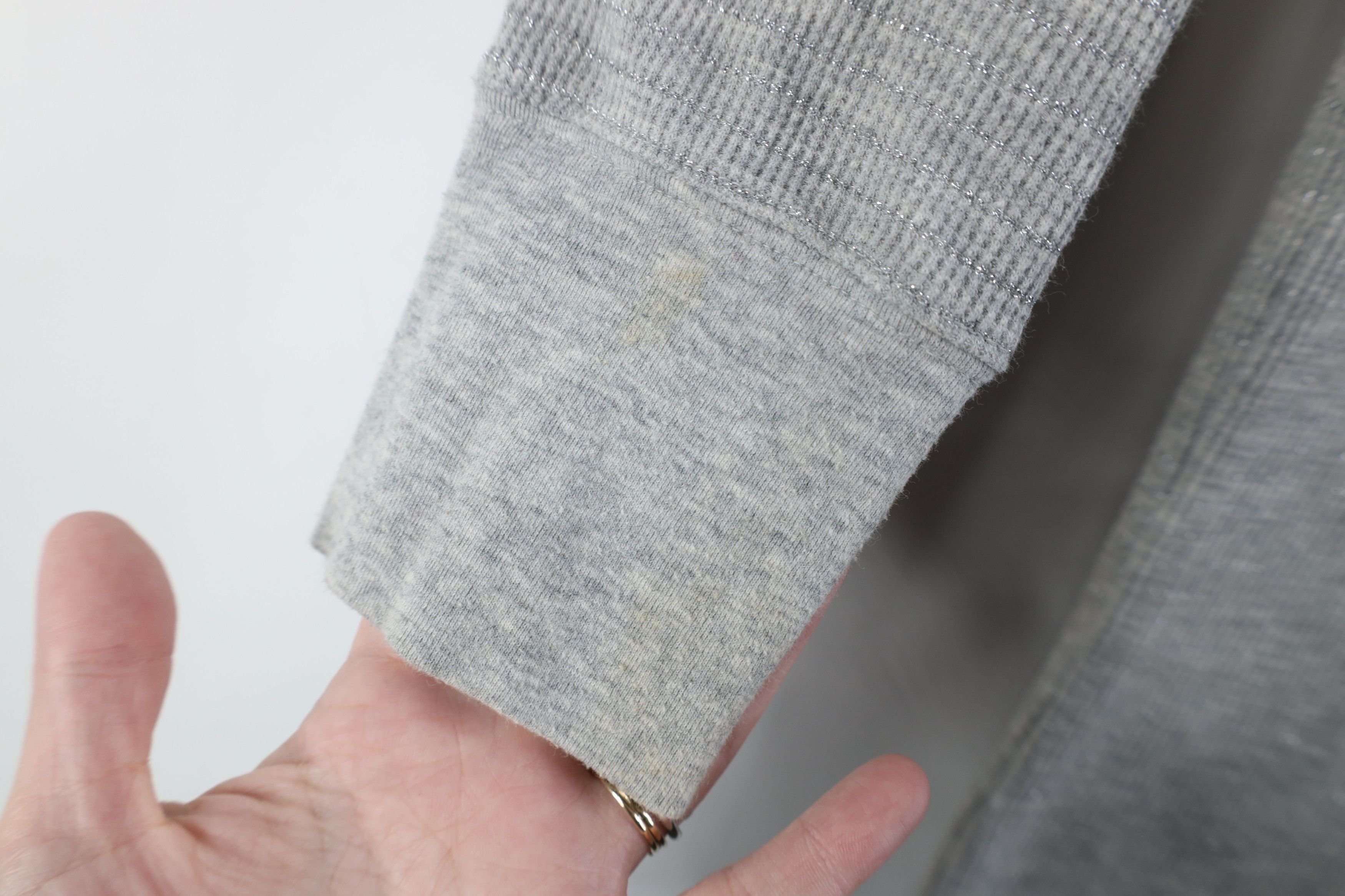 Aeropostale Vintage Y2K Aeropostale Knit 3/4 Sleeve T-Shirt Metallic Size L / US 10 / IT 46 - 6 Thumbnail